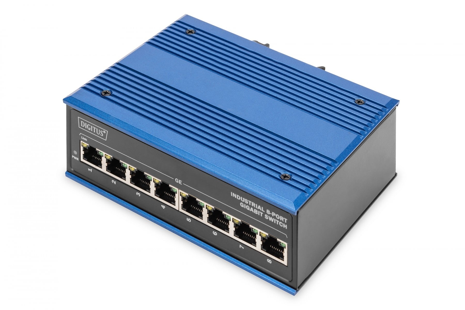 DIGITUS Digitus DN-651119 switch di rete L2 Gigabit Ethernet (10/100/1000) Nero, Blu - RETI | TecnoCARE.net Sabaudia, Latina, Terracina, San Felice Circeo e Pontinia