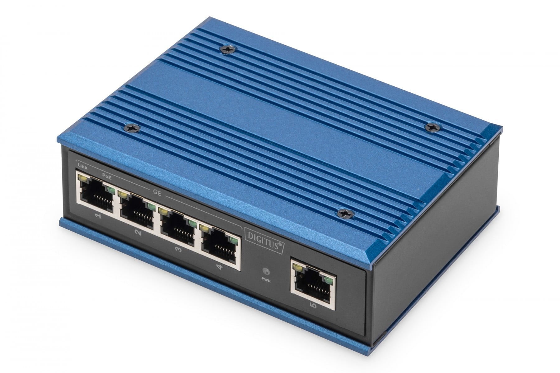 DIGITUS Digitus DN-651120 switch di rete L2 Gigabit Ethernet (10/100/1000) Supporto Power over Ethernet (PoE) Nero, Blu - RETI | TecnoCARE.net Sabaudia, Latina, Terracina, San Felice Circeo e Pontinia