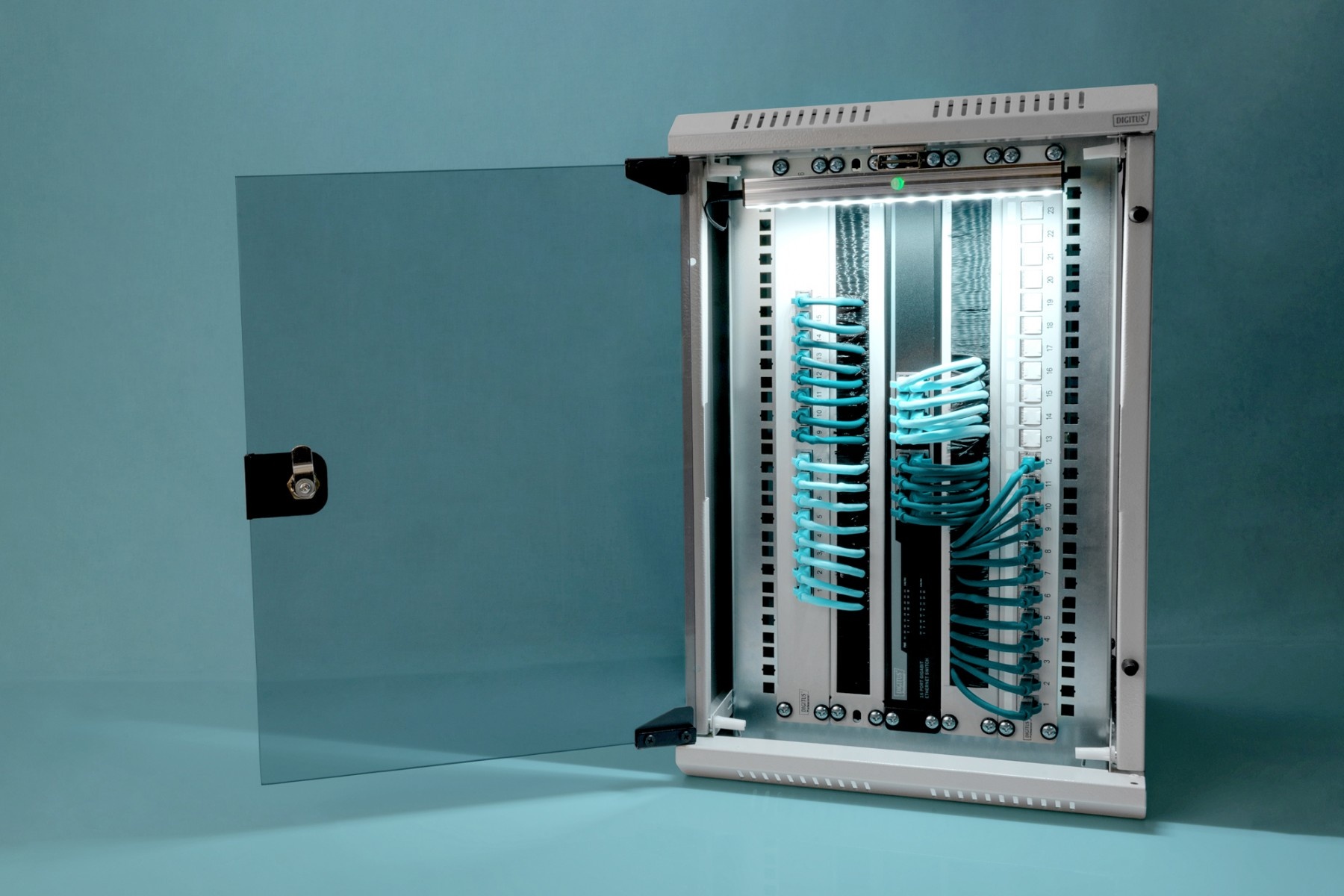 DIGITUS Digitus DN-1019 rack 10U Da parete Grigio - COMPONENTI | TecnoCARE.net Sabaudia, Latina, Terracina, San Felice Circeo e Pontinia