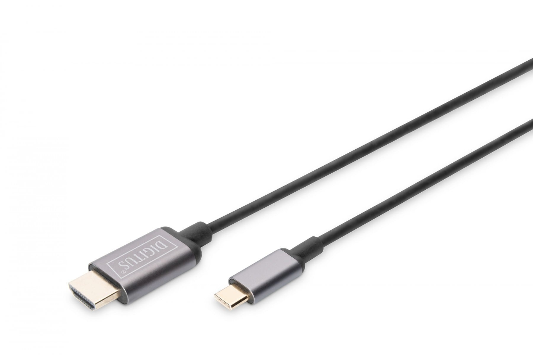 DIGITUS Digitus DA-70821 cavo e adattatore video 1,8 m USB tipo-C HDMI tipo A (Standard) Grigio - CAVI PER COMPUTER E PERIFERICHE | TecnoCARE.net Sabaudia, Latina, Terracina, San Felice Circeo e Pontinia