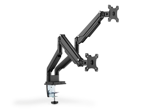 DIGITUS Digitus DA-90395 Supporti a parete per TV 81,3 cm (32") Scrivania Nero - MONITOR E ACCESSORI | TecnoCARE.net Sabaudia, Latina, Terracina, San Felice Circeo e Pontinia