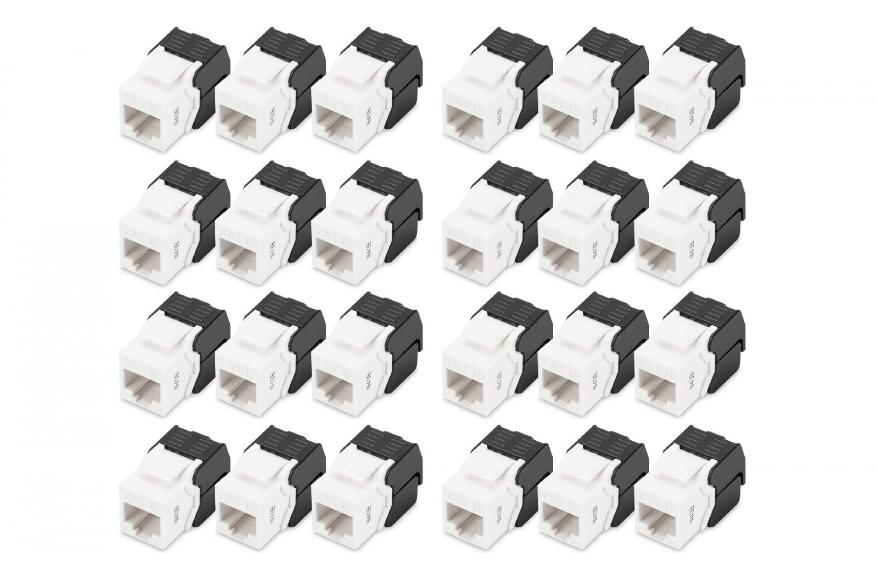 DIGITUS CAT 6 Keystone Jack, non schermato - DISPOSITIVI E ACCESSORI DI CABLAGGIO | TecnoCARE.net Sabaudia, Latina, Terracina, San Felice Circeo e Pontinia