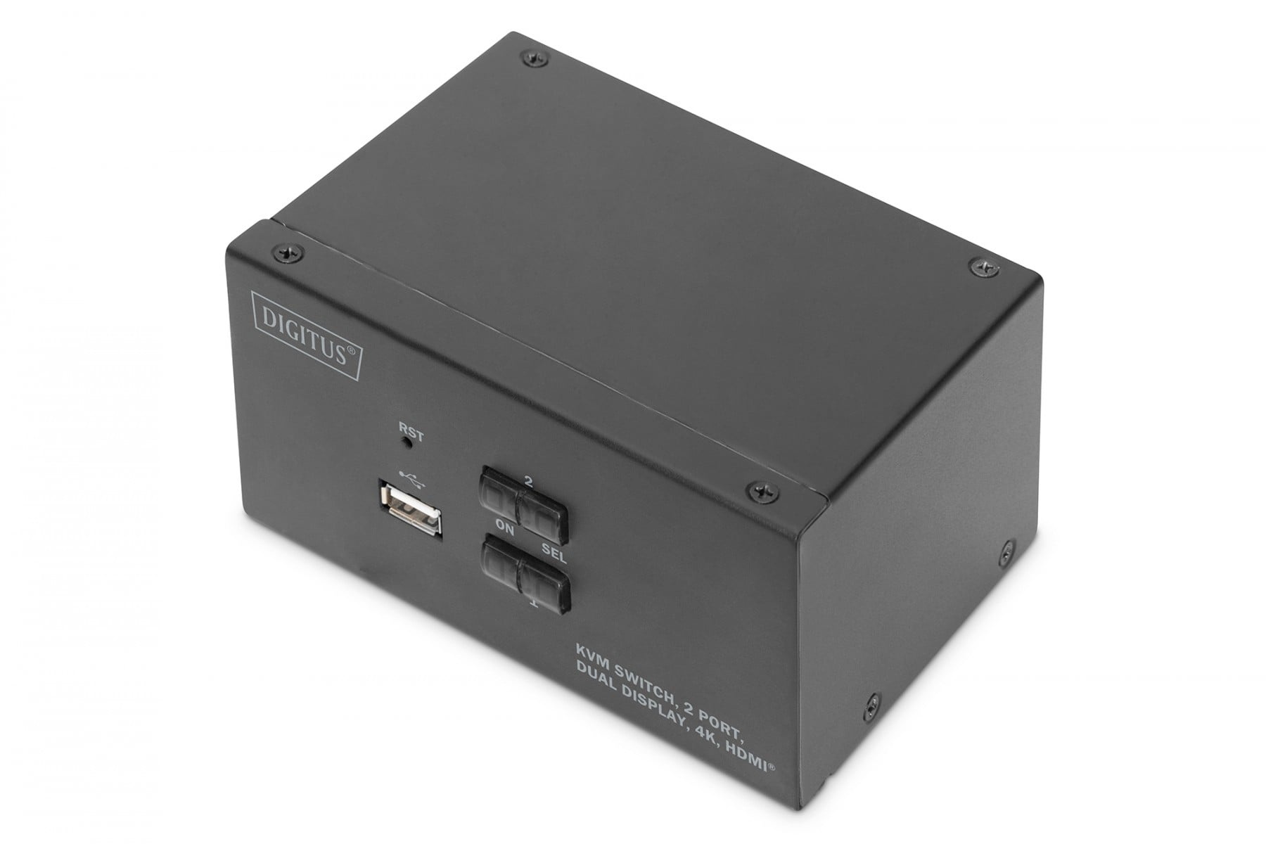 DIGITUS Digitus DS-12860 switch per keyboard-video-mouse (kvm) Nero - TASTIERE E CONTROLLER | TecnoCARE.net Sabaudia, Latina, Terracina, San Felice Circeo e Pontinia