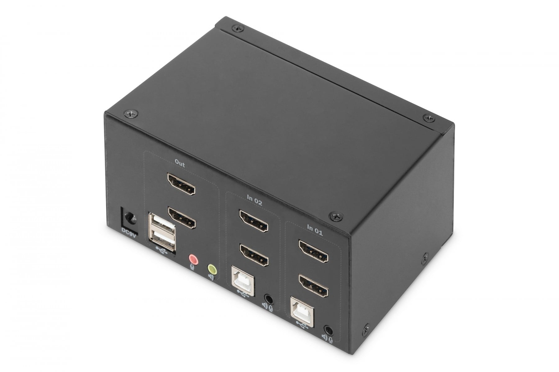 DIGITUS Digitus DS-12860 switch per keyboard-video-mouse (kvm) Nero - TASTIERE E CONTROLLER | TecnoCARE.net Sabaudia, Latina, Terracina, San Felice Circeo e Pontinia