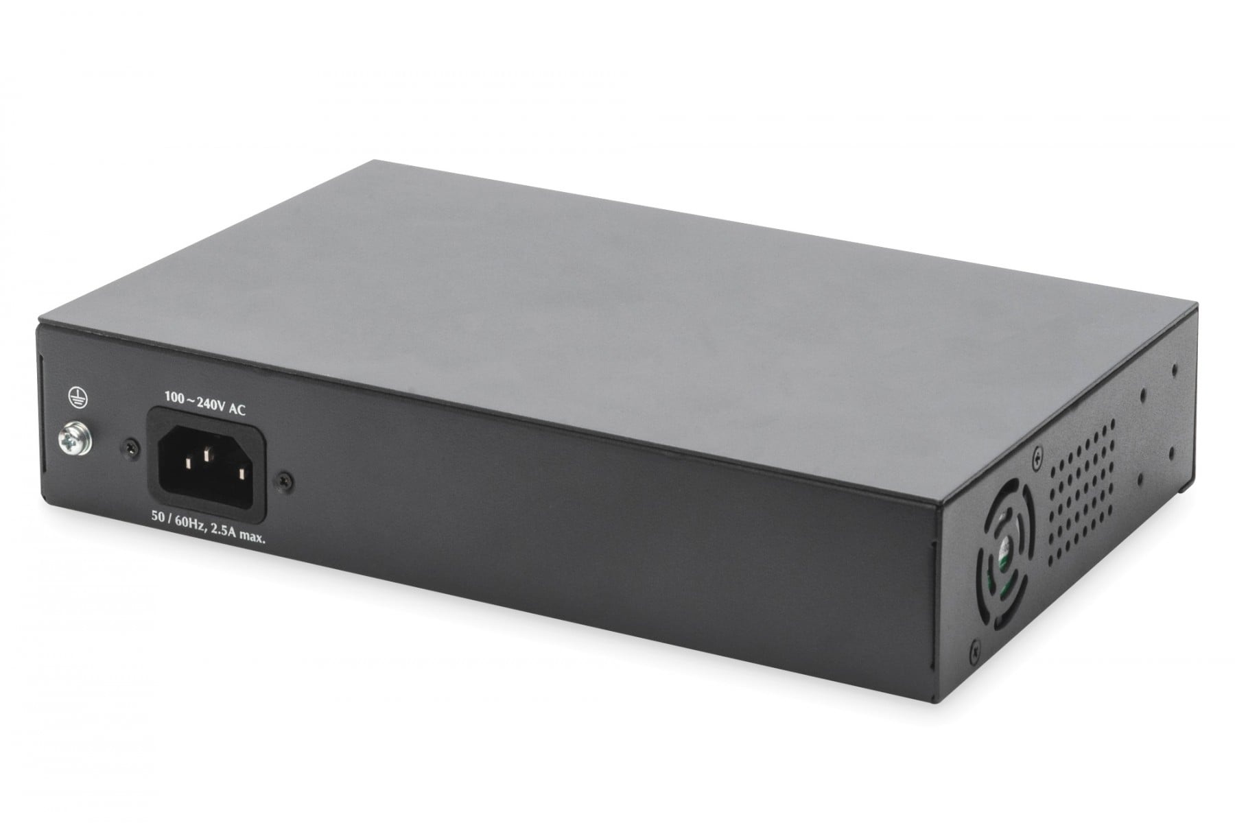 DIGITUS Digitus DN-95140 switch di rete Non gestito Gigabit Ethernet (10/100/1000) Supporto Power over Ethernet (PoE) Nero, Argento - RETI | TecnoCARE.net Sabaudia, Latina, Terracina, San Felice Circeo e Pontinia