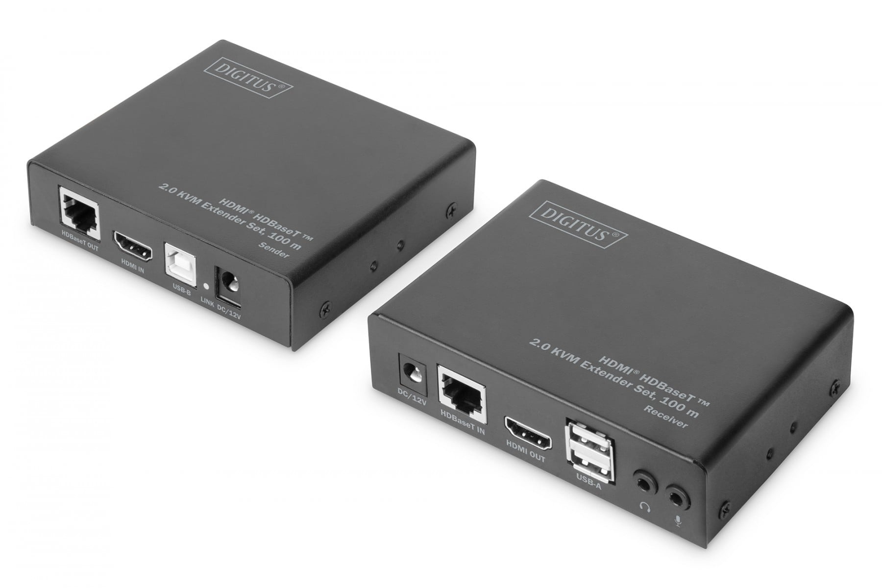 DIGITUS Digitus DS-55505 estensore KVM Trasmettitore e ricevitore - TASTIERE E CONTROLLER | TecnoCARE.net Sabaudia, Latina, Terracina, San Felice Circeo e Pontinia