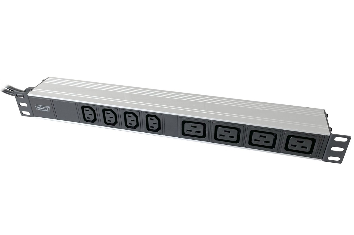 DIGITUS MULTIPRESA CON 4 PRESE C13, 4 PRESE C19 CON DOPPIA SPINA C14 E C20 - ARMADI RACK ACCESSORI | TecnoCARE.net Sabaudia, Latina, Terracina, San Felice Circeo e Pontinia