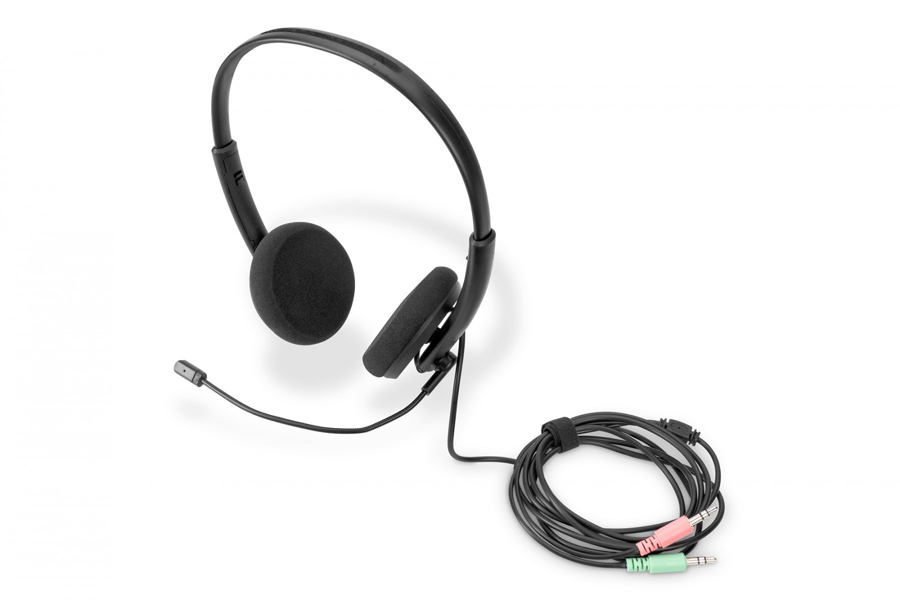 DIGITUS Digitus DA-12202 cuffia e auricolare Cablato A Padiglione Nero - AUDIO E CUFFIE PORTATILI | TecnoCARE.net Sabaudia, Latina, Terracina, San Felice Circeo e Pontinia