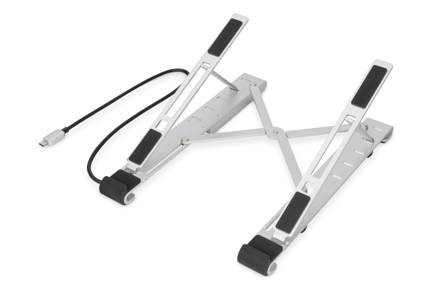 DIGITUS Digitus DA-90424 supporto per laptop Supporto per computer portatile Argento 43,2 cm (17") - PC | TecnoCARE.net Sabaudia, Latina, Terracina, San Felice Circeo e Pontinia