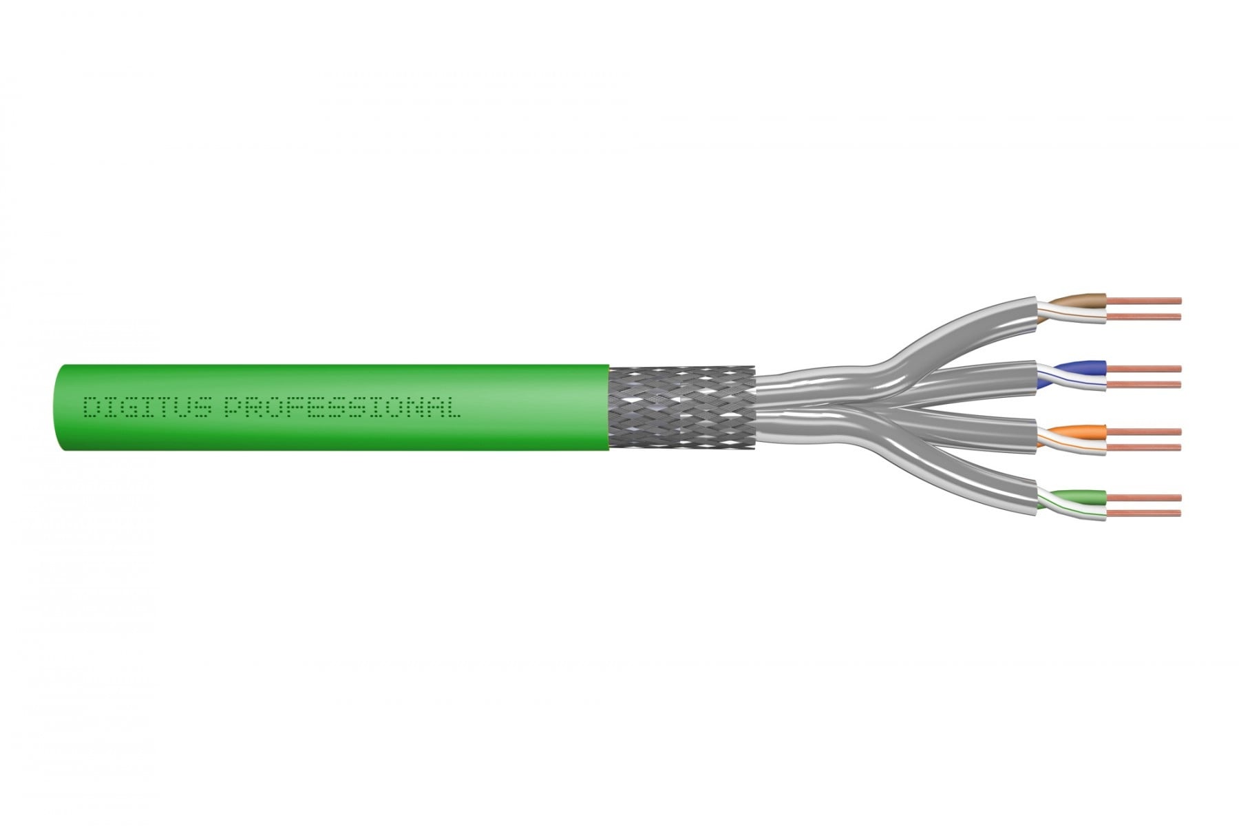 DIGITUS Digitus DK-1843-VH-1 cavo di rete Verde Cat8.2 S/FTP (S-STP) - CAVI PER COMPUTER E PERIFERICHE | TecnoCARE.net Sabaudia, Latina, Terracina, San Felice Circeo e Pontinia