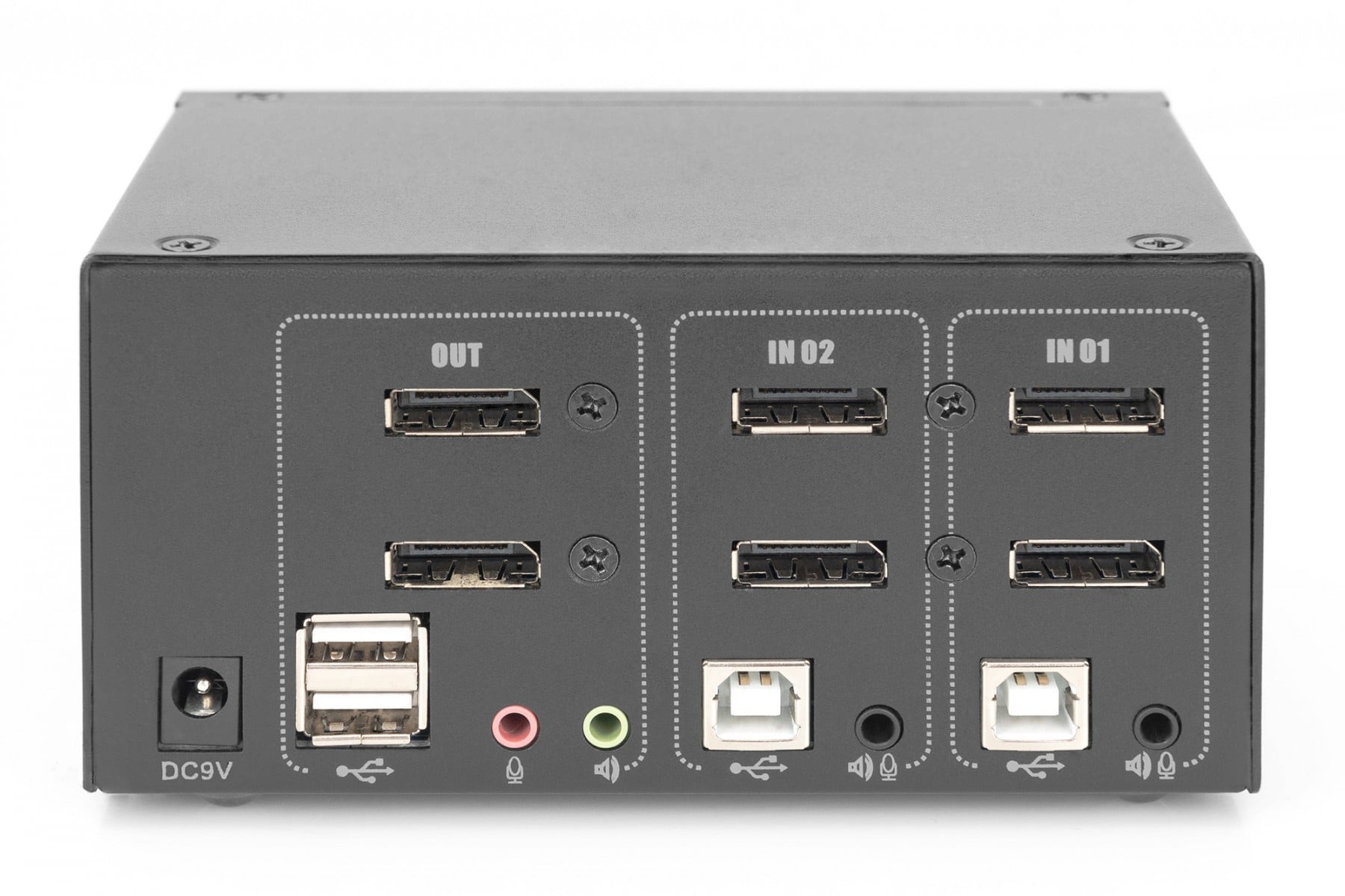 DIGITUS Digitus DS-12862 switch per keyboard-video-mouse (kvm) Nero - TASTIERE E CONTROLLER | TecnoCARE.net Sabaudia, Latina, Terracina, San Felice Circeo e Pontinia