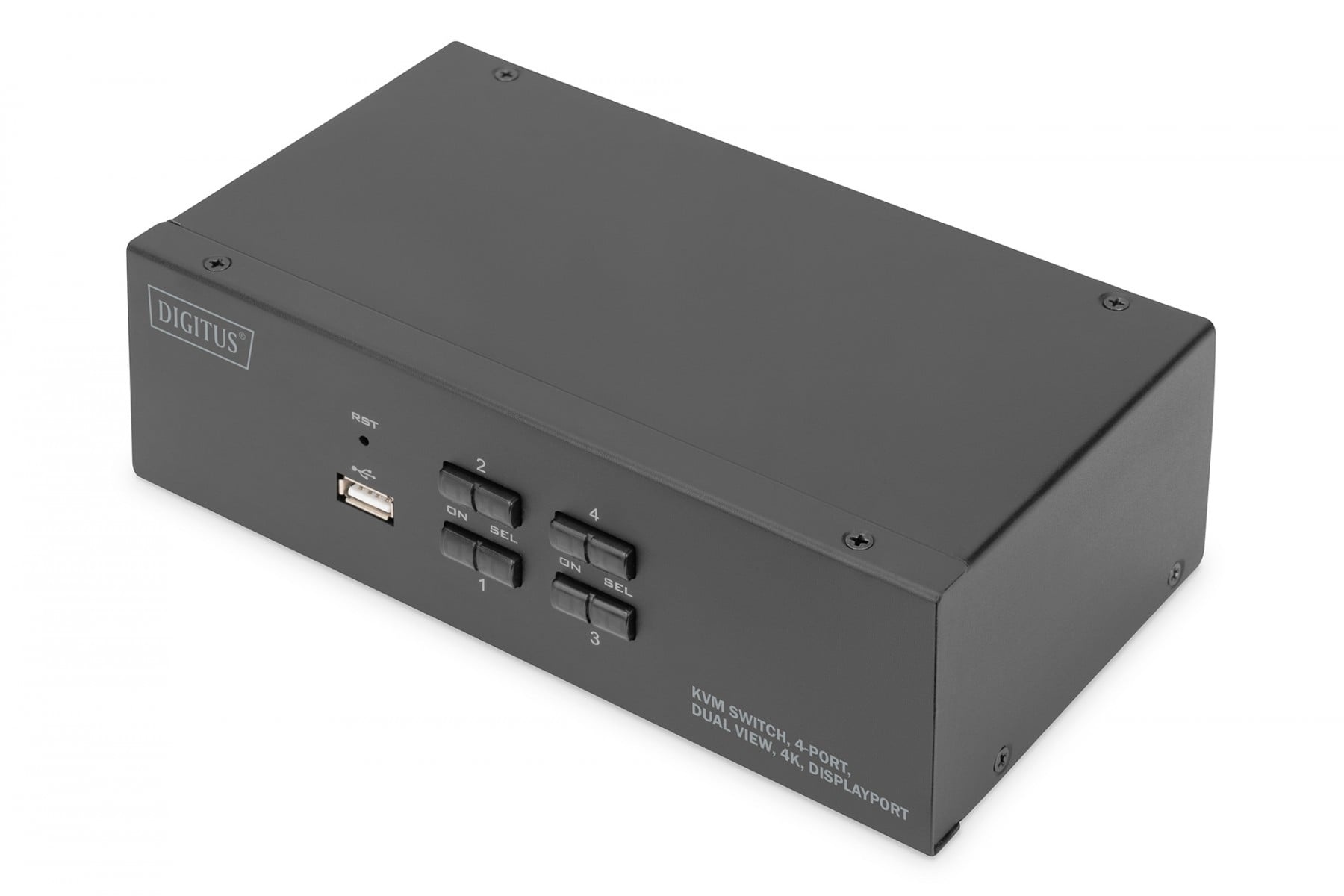 DIGITUS Digitus DS-12882 switch per keyboard-video-mouse (kvm) Nero - TASTIERE E CONTROLLER | TecnoCARE.net Sabaudia, Latina, Terracina, San Felice Circeo e Pontinia