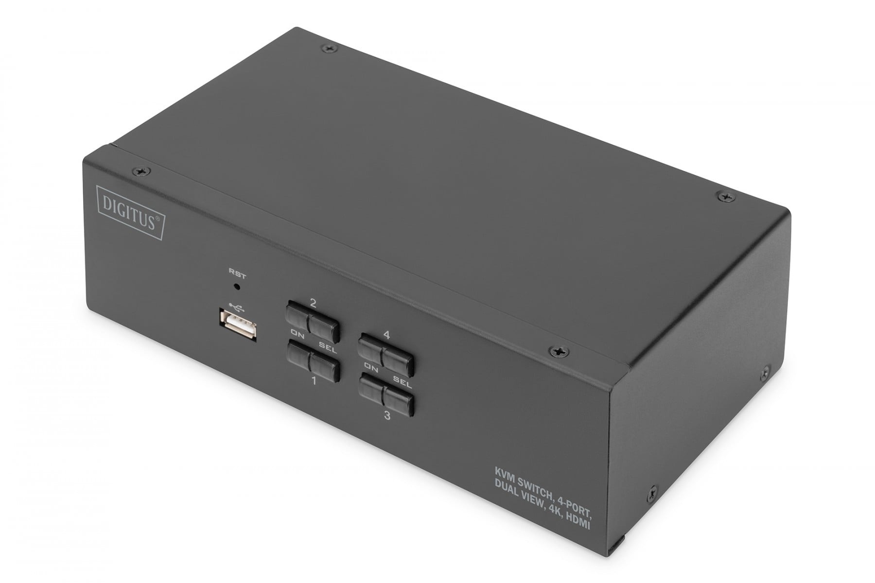 DIGITUS Digitus DS-12883 switch per keyboard-video-mouse (kvm) Nero - TASTIERE E CONTROLLER | TecnoCARE.net Sabaudia, Latina, Terracina, San Felice Circeo e Pontinia
