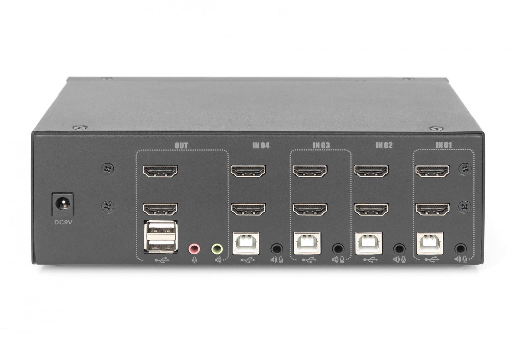 DIGITUS Digitus DS-12883 switch per keyboard-video-mouse (kvm) Nero - TASTIERE E CONTROLLER | TecnoCARE.net Sabaudia, Latina, Terracina, San Felice Circeo e Pontinia