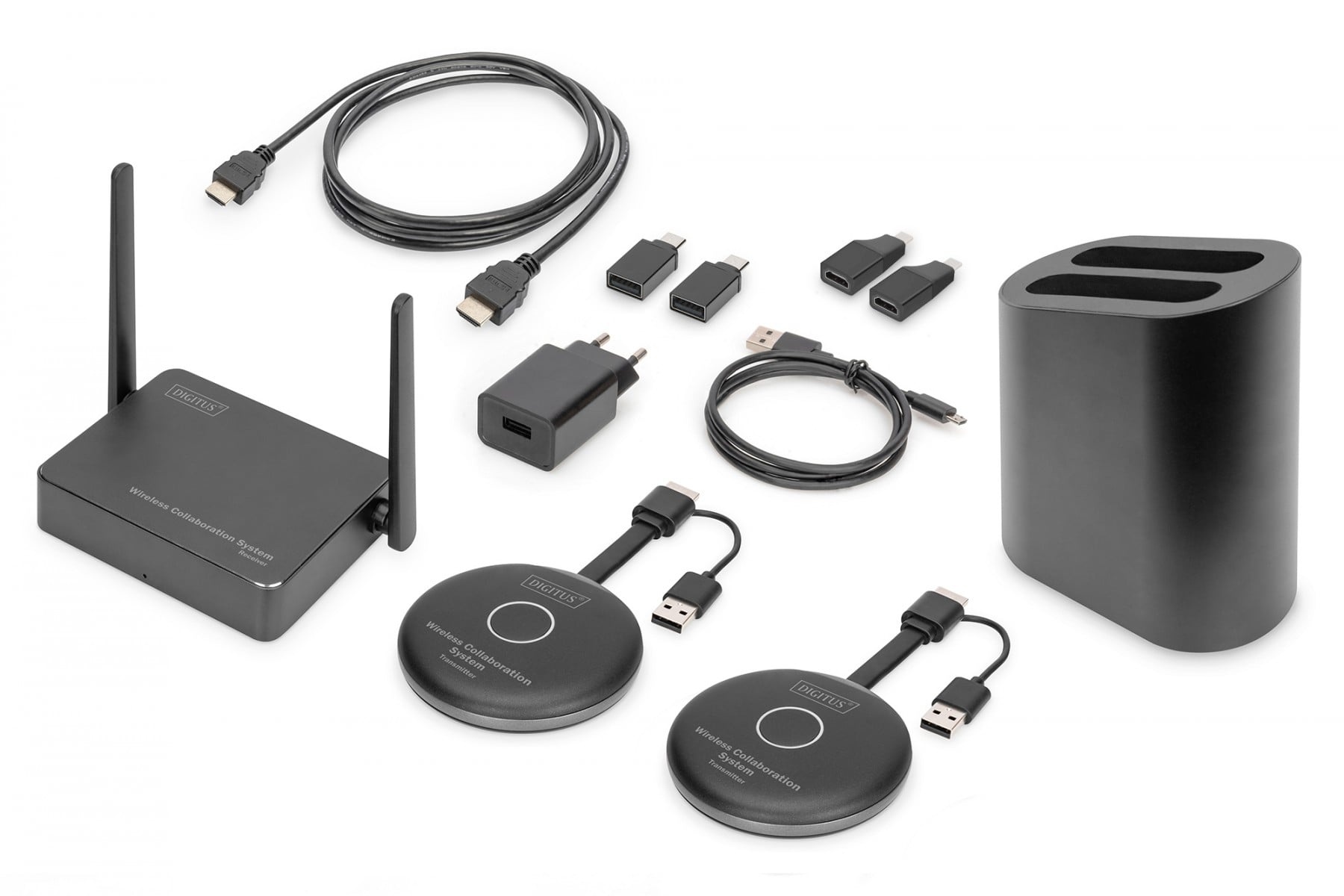 DIGITUS Digitus DS-55317 sistema di presentazione wireless HDMI Desktop - ATTREZZATURE PER CONFERENZE | TecnoCARE.net Sabaudia, Latina, Terracina, San Felice Circeo e Pontinia