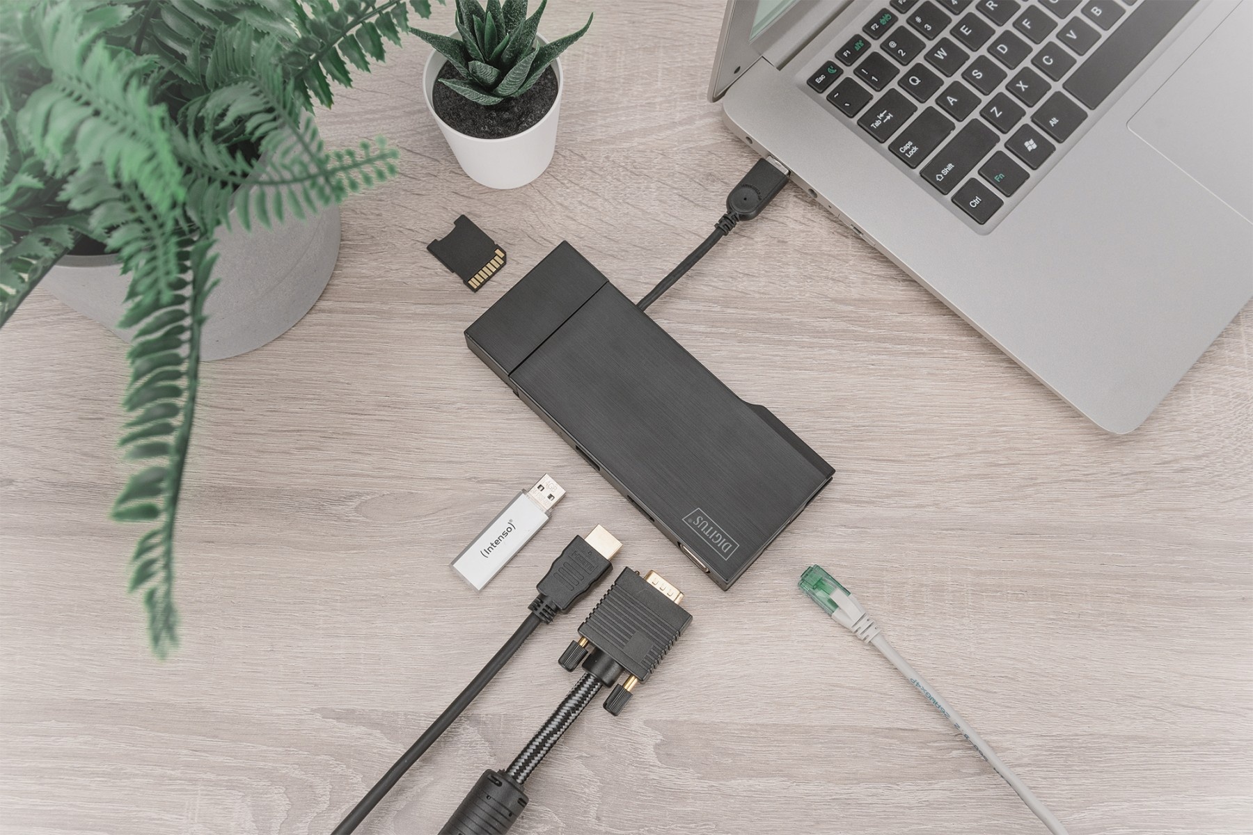 DIGITUS Digitus DA-70894 replicatore di porte e docking station per laptop Cablato USB 3.2 Gen 1 (3.1 Gen 1) Type-A Nero - PC | TecnoCARE.net Sabaudia, Latina, Terracina, San Felice Circeo e Pontinia