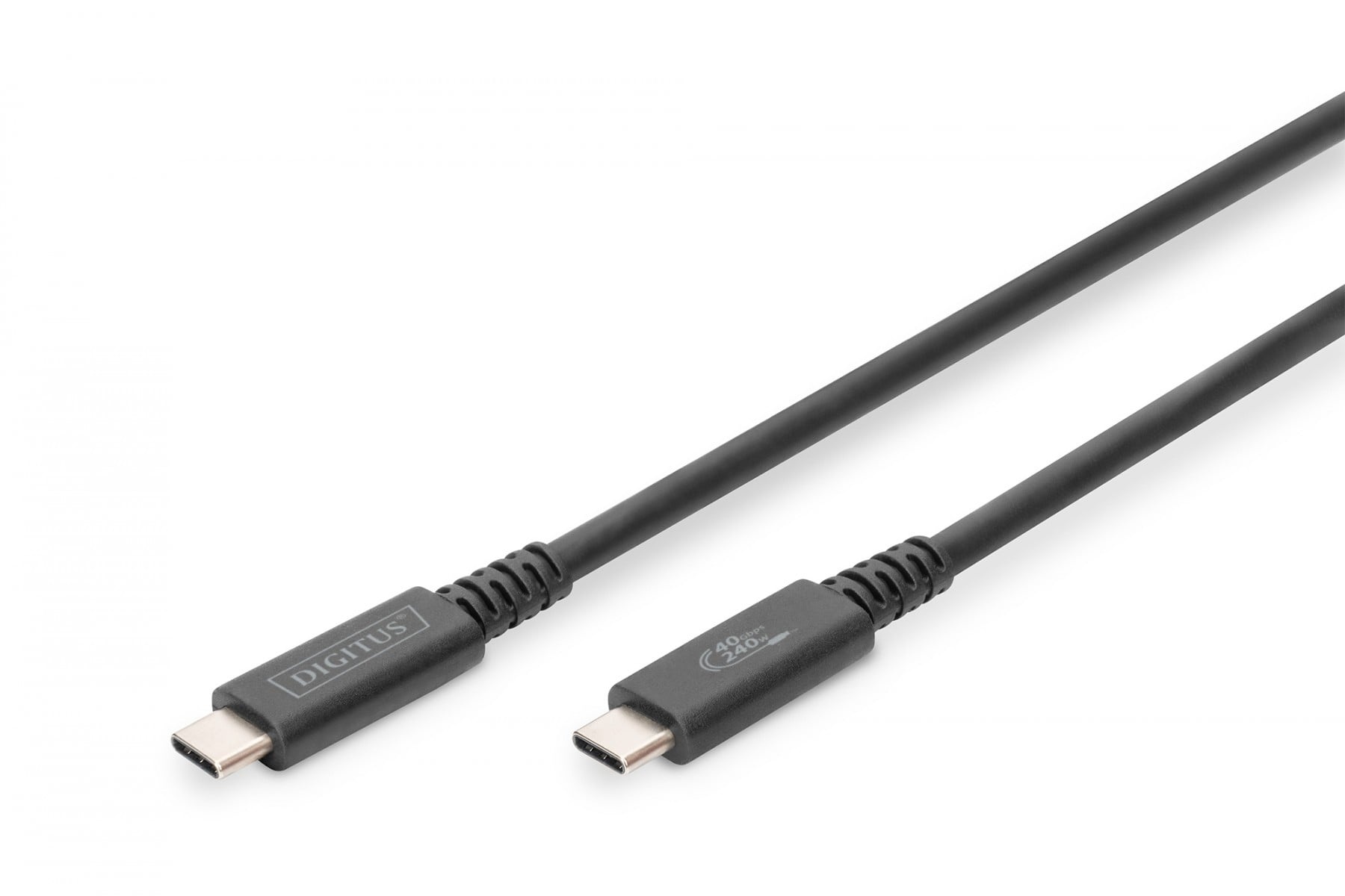 DIGITUS Digitus AK-300343-008-S cavo USB USB4 Gen 2x2 USB C 40 Gbit/s 100 W Nero - CAVI PER COMPUTER E PERIFERICHE | TecnoCARE.net Sabaudia, Latina, Terracina, San Felice Circeo e Pontinia