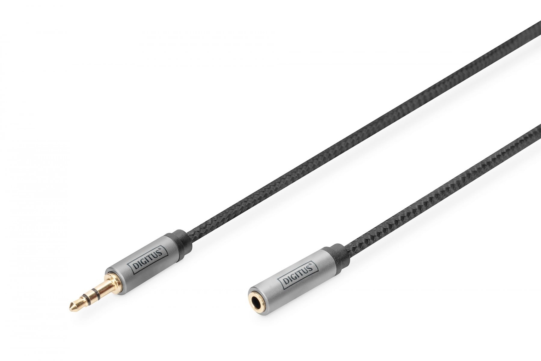 DIGITUS Digitus DB-510210-018-S cavo audio 1,8 m 3.5mm Nero - CAVI PER COMPUTER E PERIFERICHE | TecnoCARE.net Sabaudia, Latina, Terracina, San Felice Circeo e Pontinia