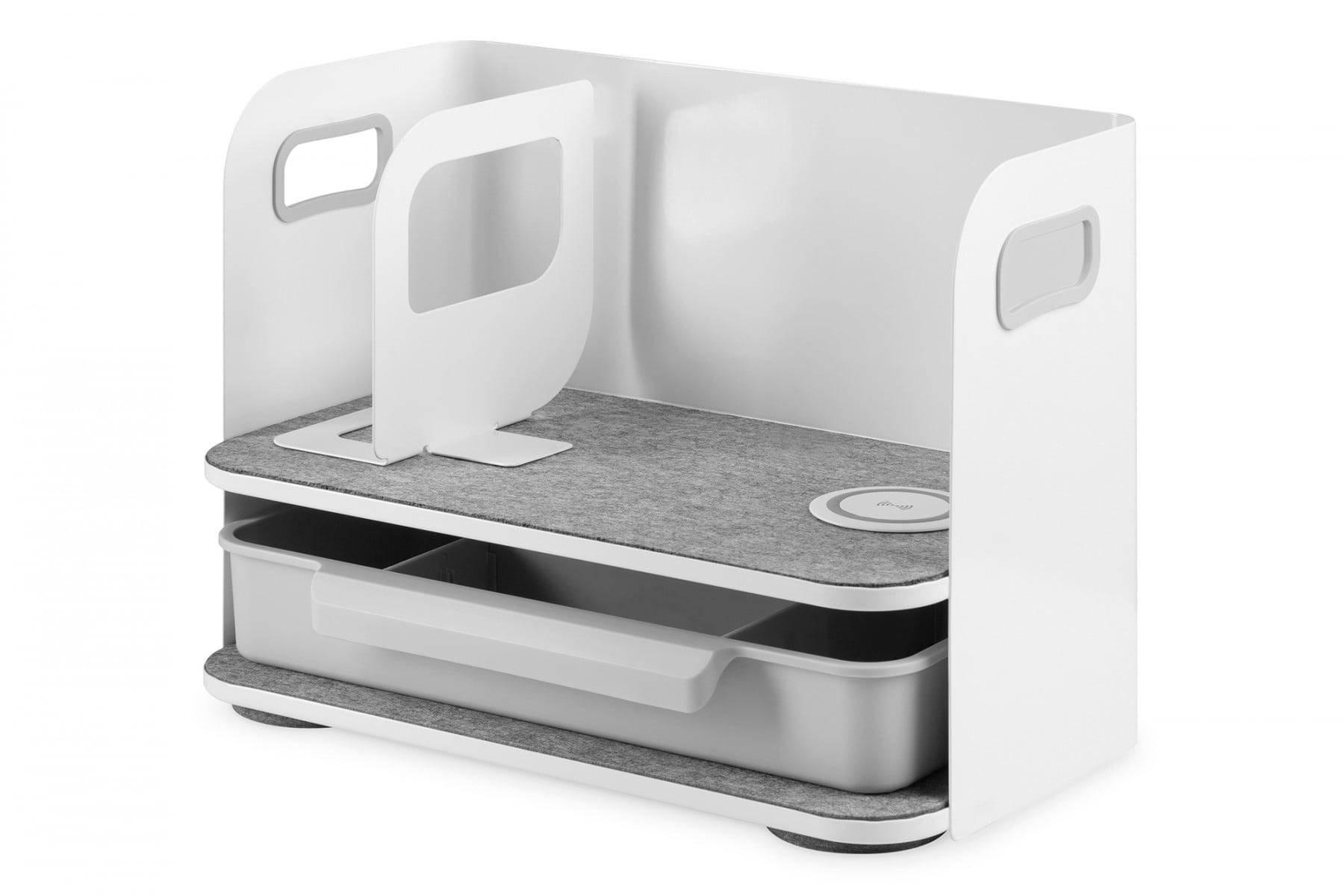 DIGITUS Digitus DA-90442 vassoio da scrivania Acciaio Grigio, Bianco - COMPONENTI | TecnoCARE.net Sabaudia, Latina, Terracina, San Felice Circeo e Pontinia