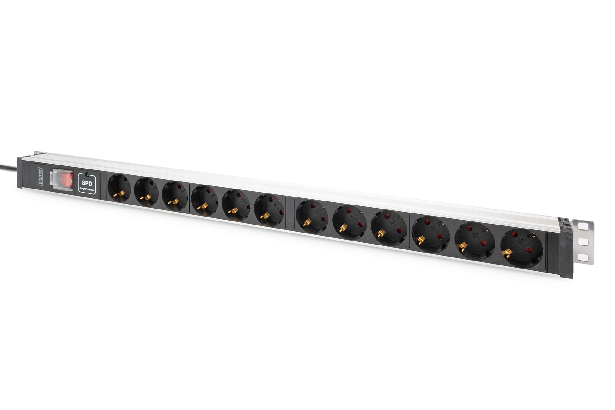 DIGITUS Digitus DN-95435 unità di distribuzione dell'energia (PDU) 12 presa(e) AC 1U - BATTERIE E ALIMENTATORI | TecnoCARE.net Sabaudia, Latina, Terracina, San Felice Circeo e Pontinia