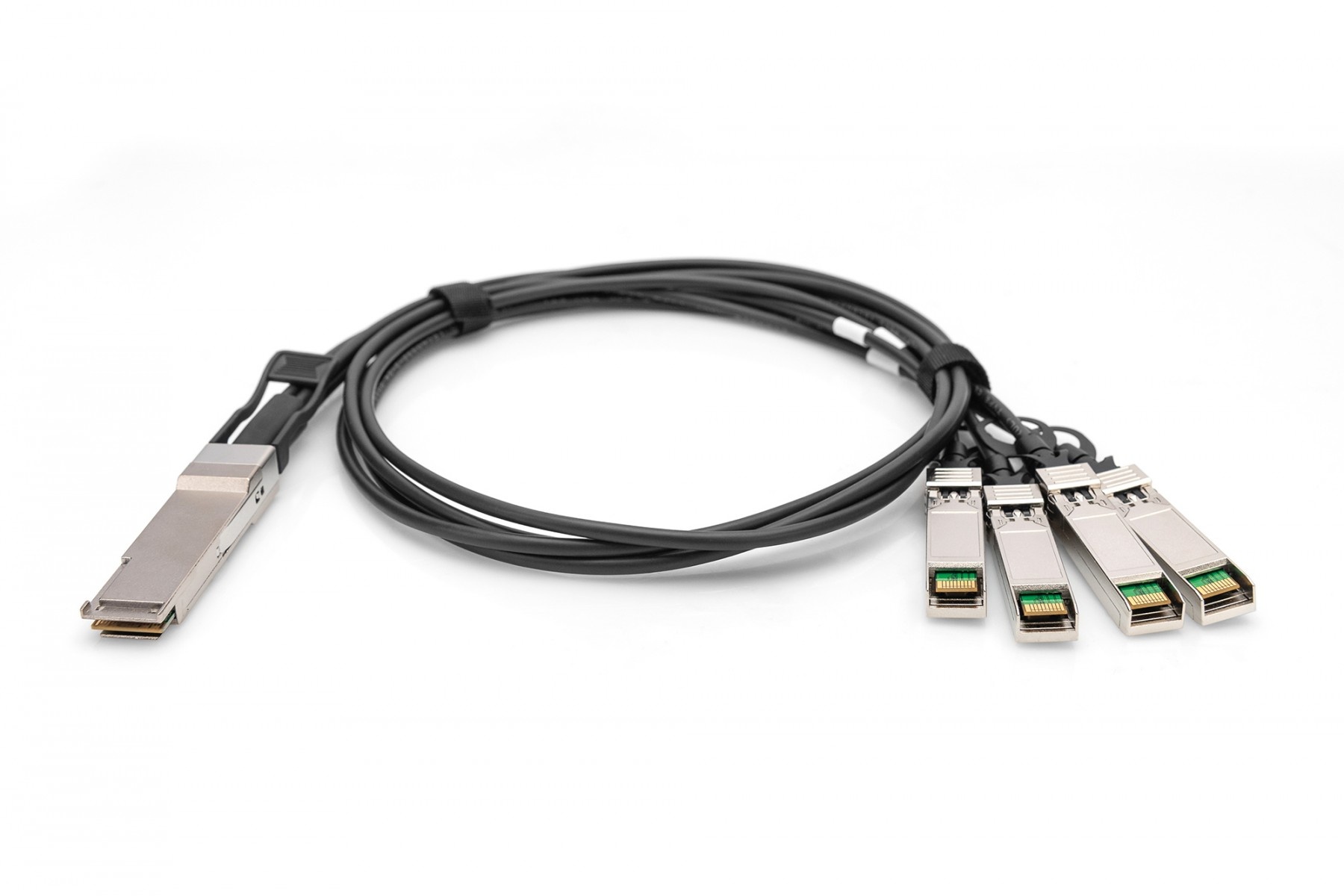 DIGITUS Digitus DN-81321 cavo InfiniBand e in fibra ottica QSFP+ 4x SFP+ Nero - CAVI PER COMPUTER E PERIFERICHE | TecnoCARE.net Sabaudia, Latina, Terracina, San Felice Circeo e Pontinia
