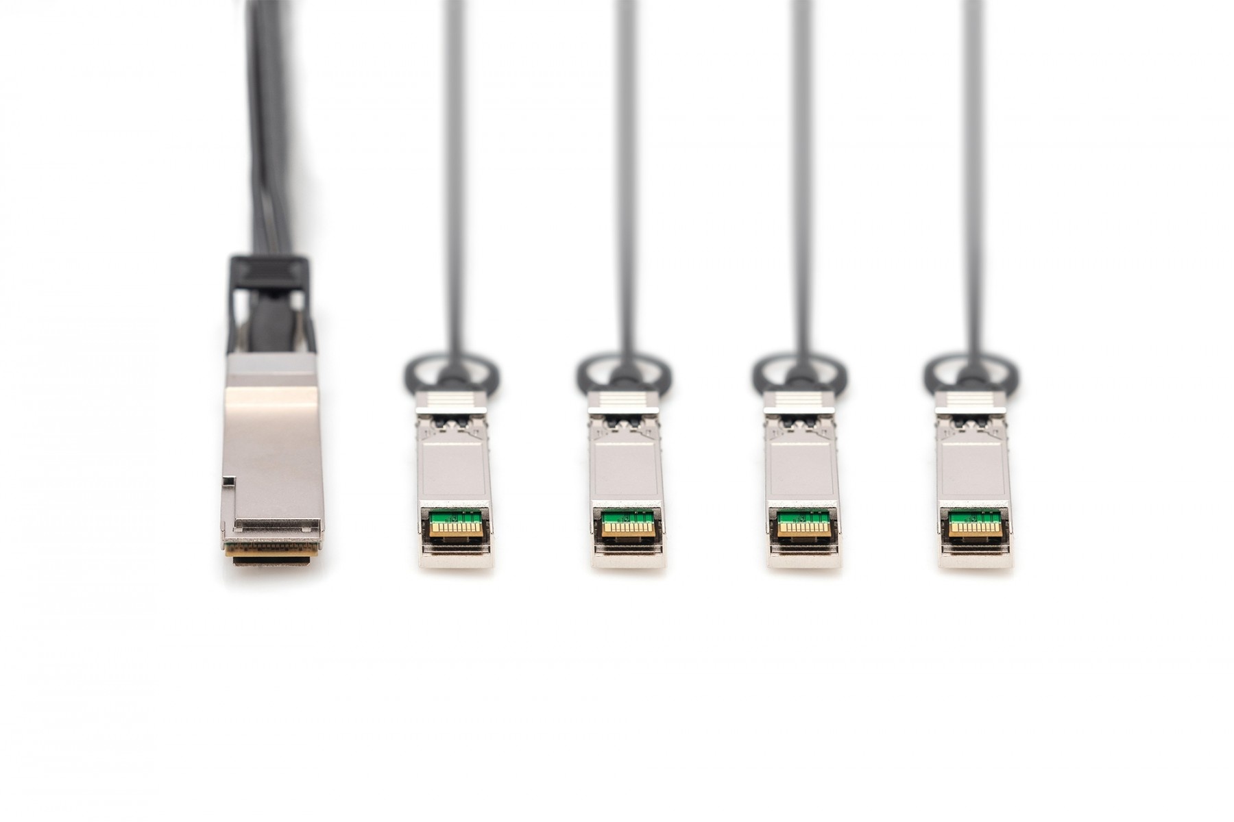 DIGITUS Digitus DN-81325 cavo InfiniBand e in fibra ottica SFP+ 4x QSFP+ Nero - CAVI PER COMPUTER E PERIFERICHE | TecnoCARE.net Sabaudia, Latina, Terracina, San Felice Circeo e Pontinia