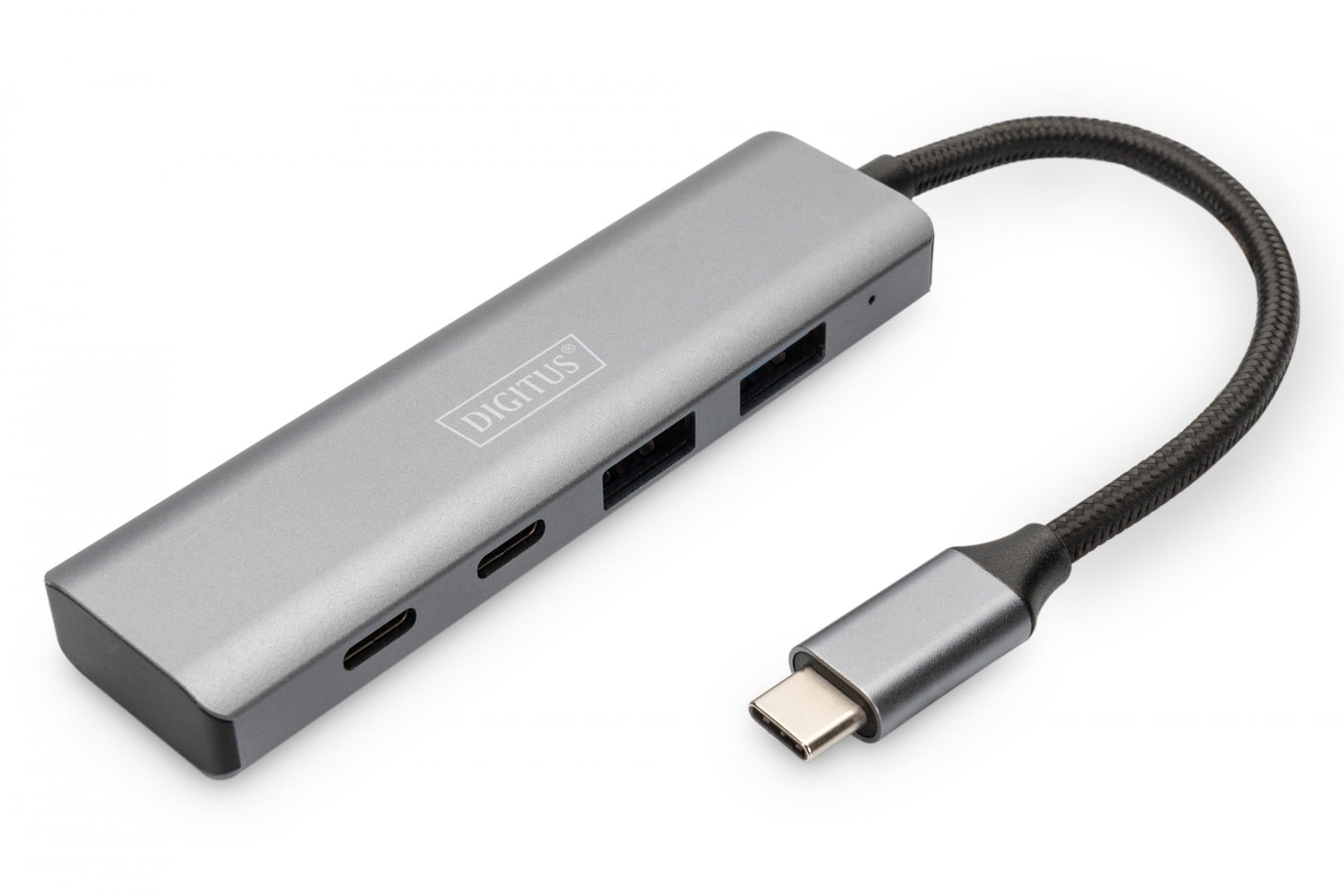 DIGITUS Digitus DA-70245 hub di interfaccia USB 3.2 Gen 1 (3.1 Gen 1) Type-C 10000 Mbit/s Grigio - COMPONENTI | TecnoCARE.net Sabaudia, Latina, Terracina, San Felice Circeo e Pontinia