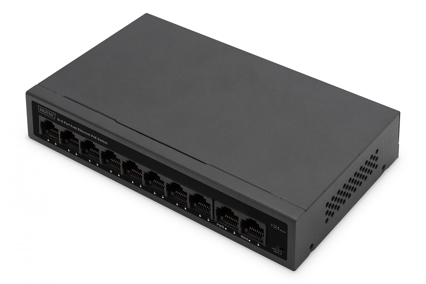 DIGITUS Digitus DN-95354 switch di rete Gestito Fast Ethernet (10/100) Supporto Power over Ethernet (PoE) Nero - RETI | TecnoCARE.net Sabaudia, Latina, Terracina, San Felice Circeo e Pontinia