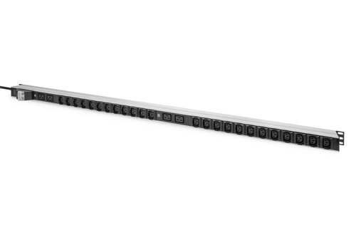 DIGITUS Multipresa 1 Fase 32A, 24 x C13, 4 x C19, cavo 3 mt con spina IEC 60309 32 A - ARMADI RACK ACCESSORI | TecnoCARE.net Sabaudia, Latina, Terracina, San Felice Circeo e Pontinia