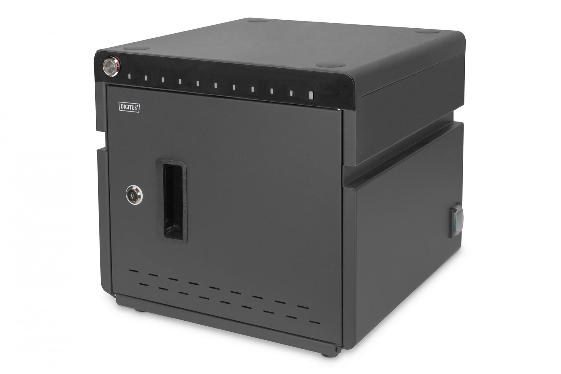 DIGITUS Digitus DN-45004 portable device management cart& cabinet Case per la gestione dei dispositivi portatili Nero - BATTERIE E ALIMENTATORI | TecnoCARE.net Sabaudia, Latina, Terracina, San Felice Circeo e Pontinia