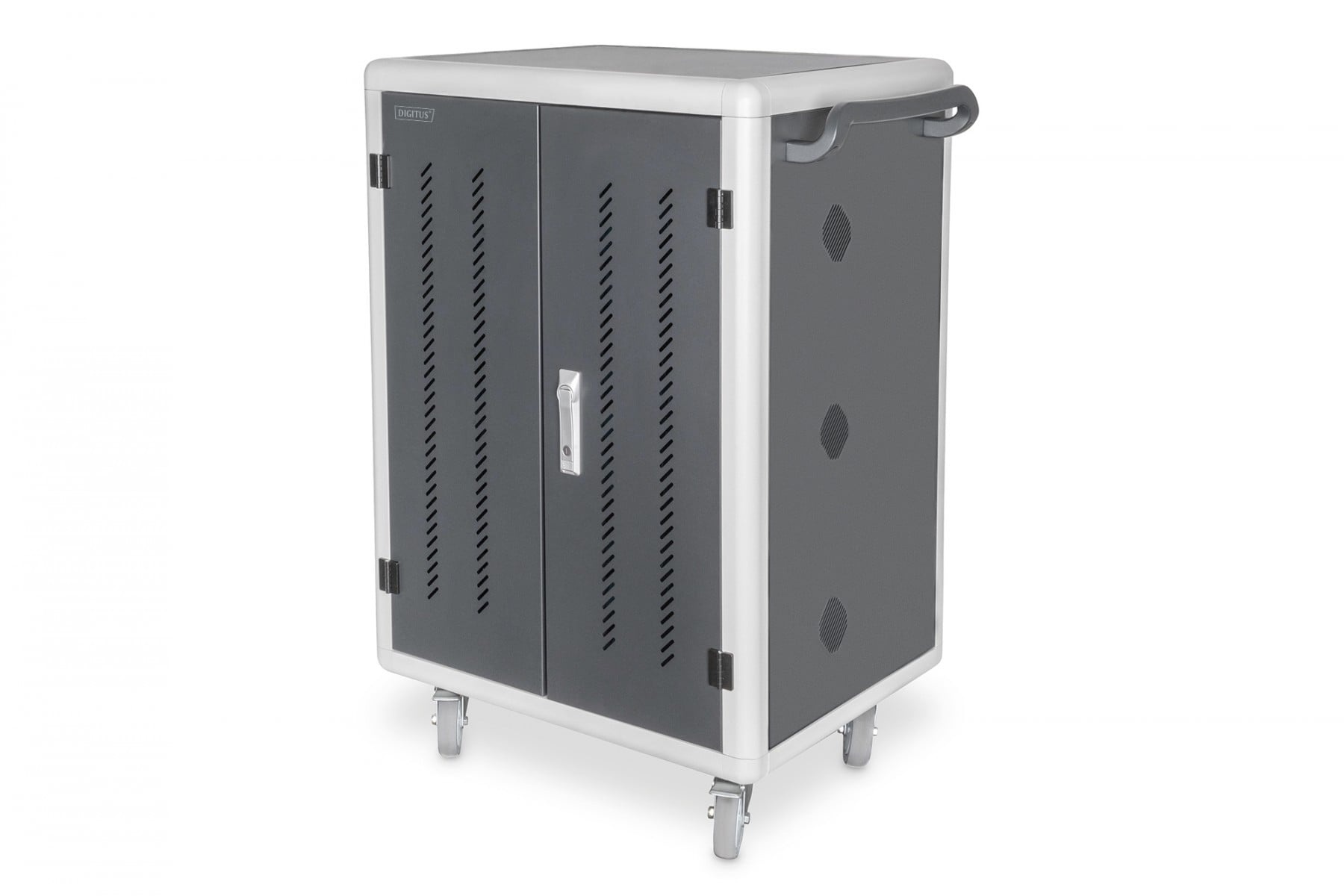 DIGITUS Digitus DN-45005 portable device management cart& cabinet Carrello per la gestione dei dispositivi portatili Nero - BATTERIE E ALIMENTATORI | TecnoCARE.net Sabaudia, Latina, Terracina, San Felice Circeo e Pontinia