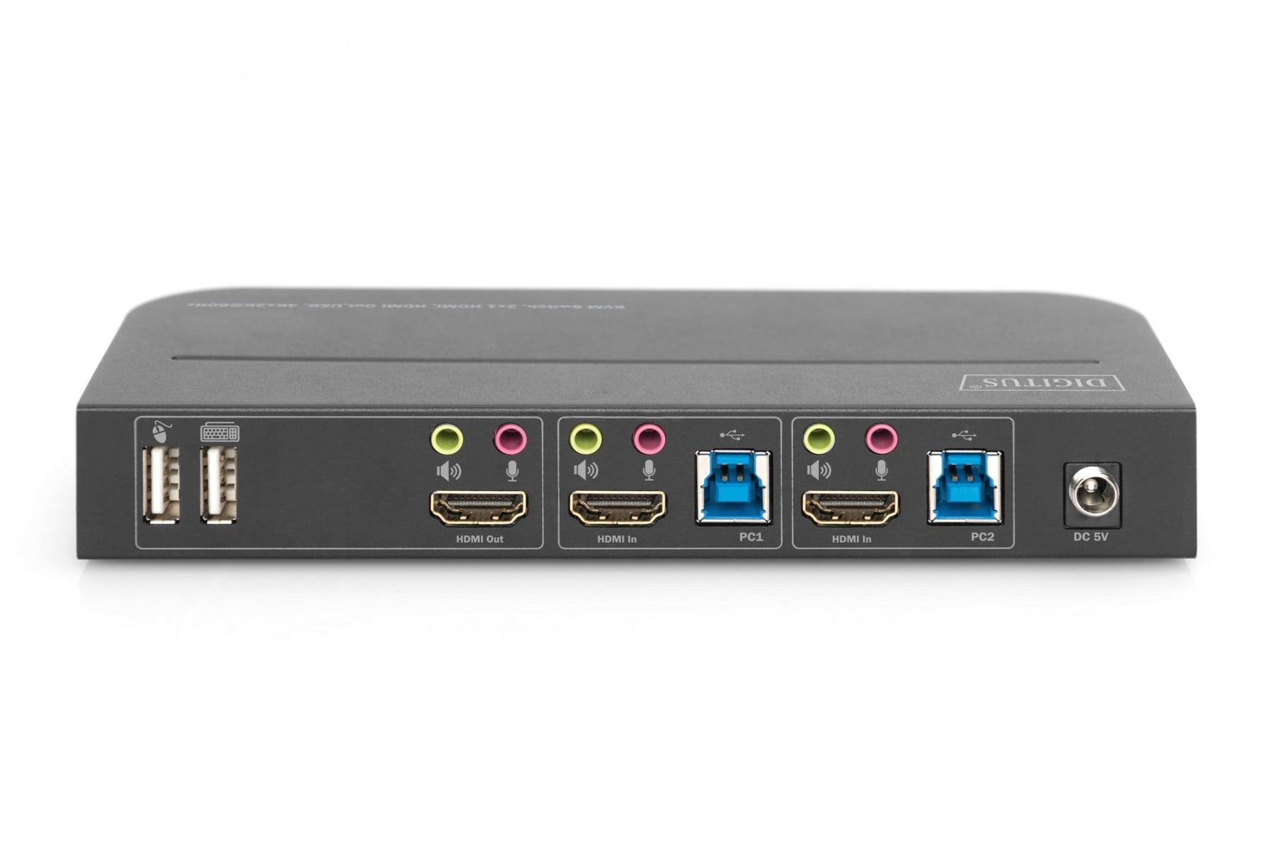 DIGITUS Digitus DS-12874 switch per keyboard-video-mouse (kvm) Nero - TASTIERE E CONTROLLER | TecnoCARE.net Sabaudia, Latina, Terracina, San Felice Circeo e Pontinia