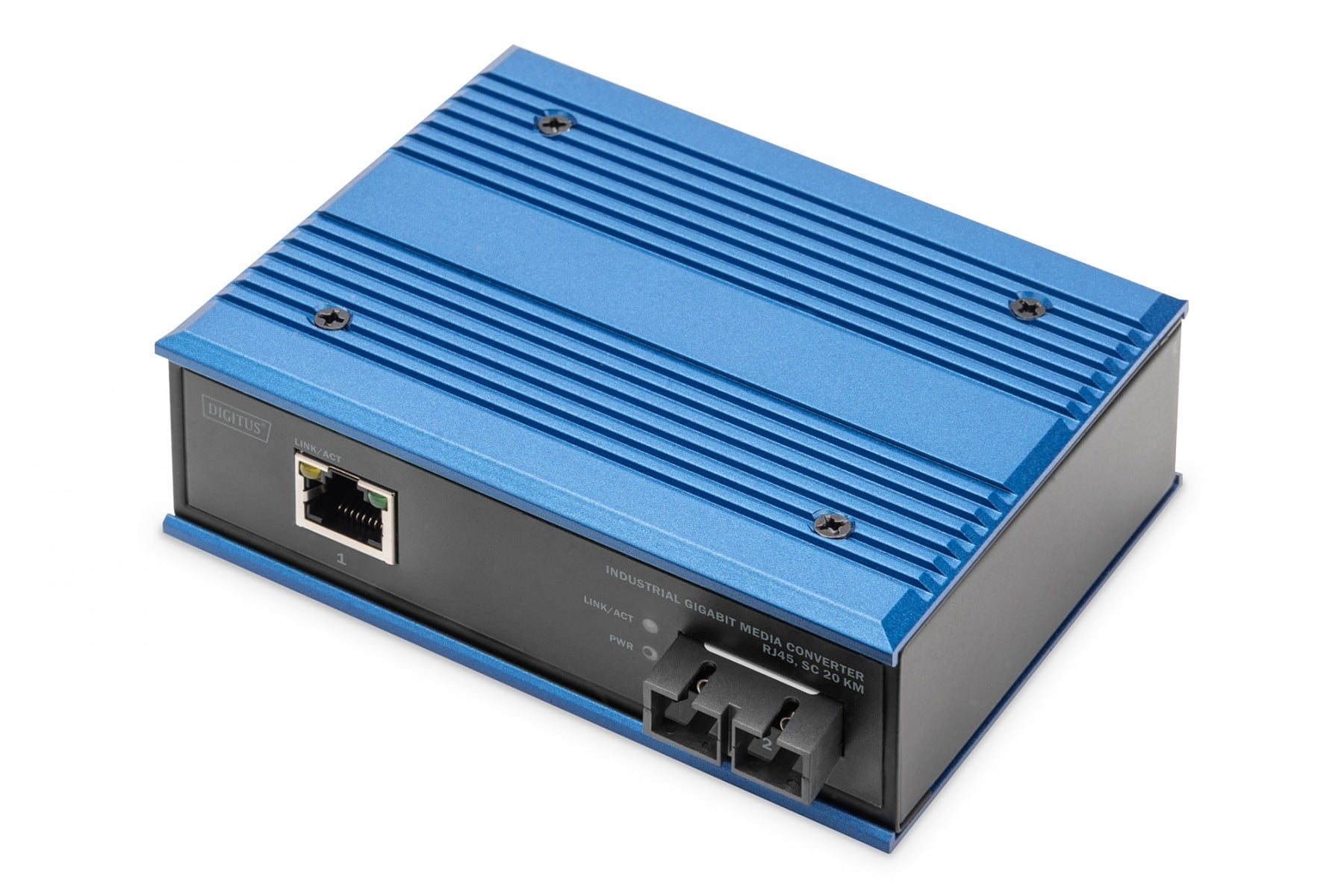 DIGITUS Digitus DN-652102-1 convertitore multimediale di rete 1000 Mbit/s 1310 nm Modalità singola Nero, Blu - RETI | TecnoCARE.net Sabaudia, Latina, Terracina, San Felice Circeo e Pontinia