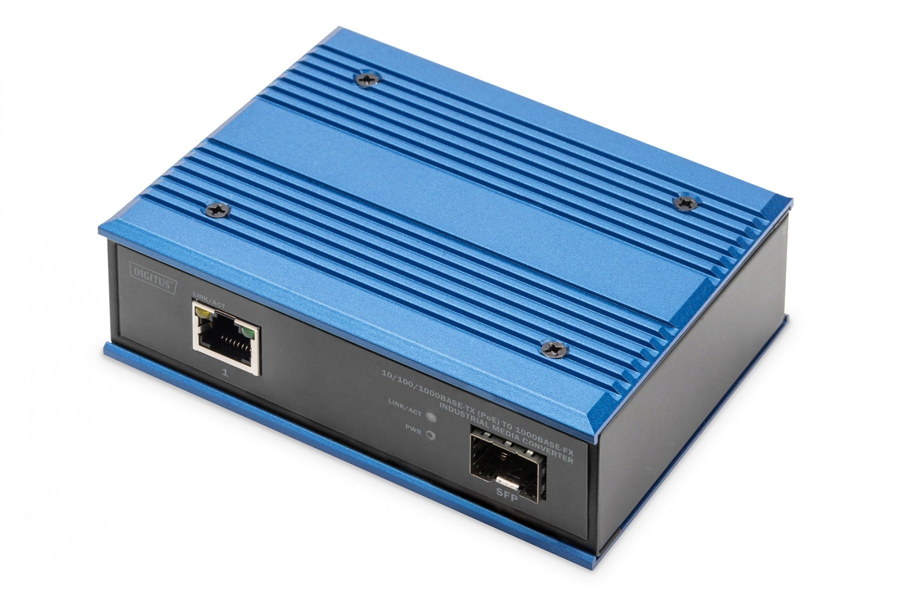 DIGITUS Digitus DN-652104-1 convertitore multimediale di rete 1000 Mbit/s Nero, Blu - RETI | TecnoCARE.net Sabaudia, Latina, Terracina, San Felice Circeo e Pontinia