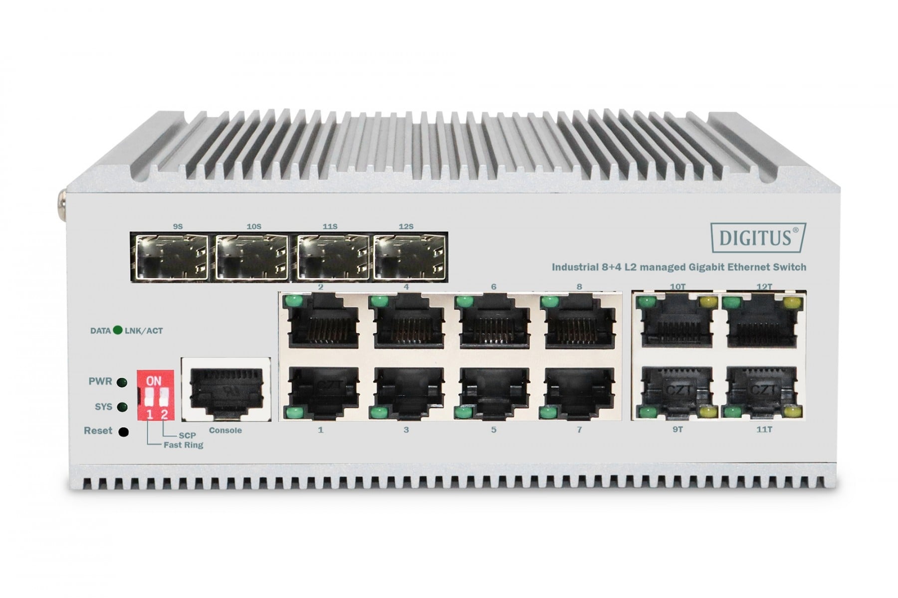 DIGITUS Digitus DN-651145 switch di rete Gigabit Ethernet (10/100/1000) Grigio - RETI | TecnoCARE.net Sabaudia, Latina, Terracina, San Felice Circeo e Pontinia