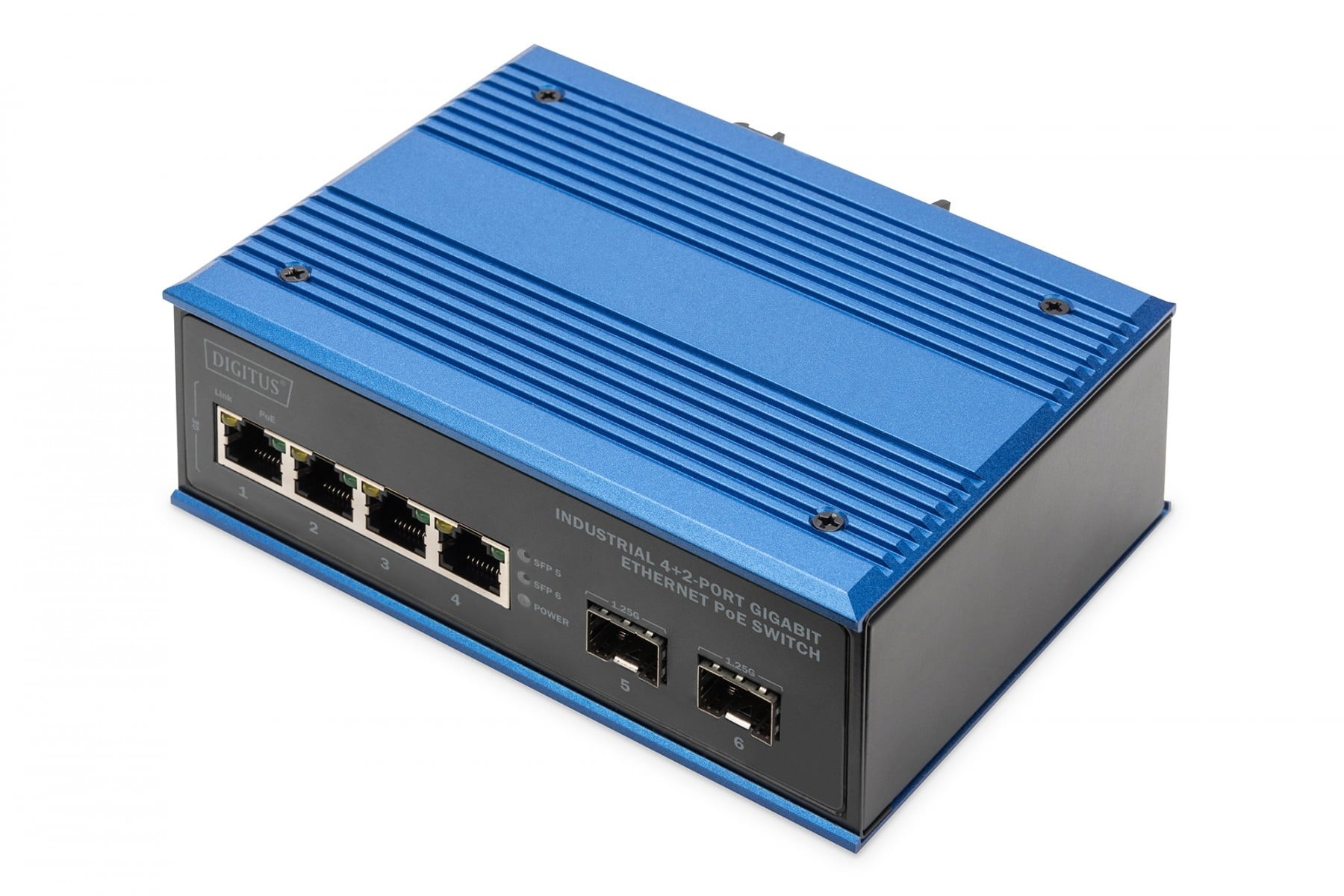 DIGITUS Digitus DN-651149 switch di rete Non gestito Gigabit Ethernet (10/100/1000) Supporto Power over Ethernet (PoE) Nero, Blu - RETI | TecnoCARE.net Sabaudia, Latina, Terracina, San Felice Circeo e Pontinia