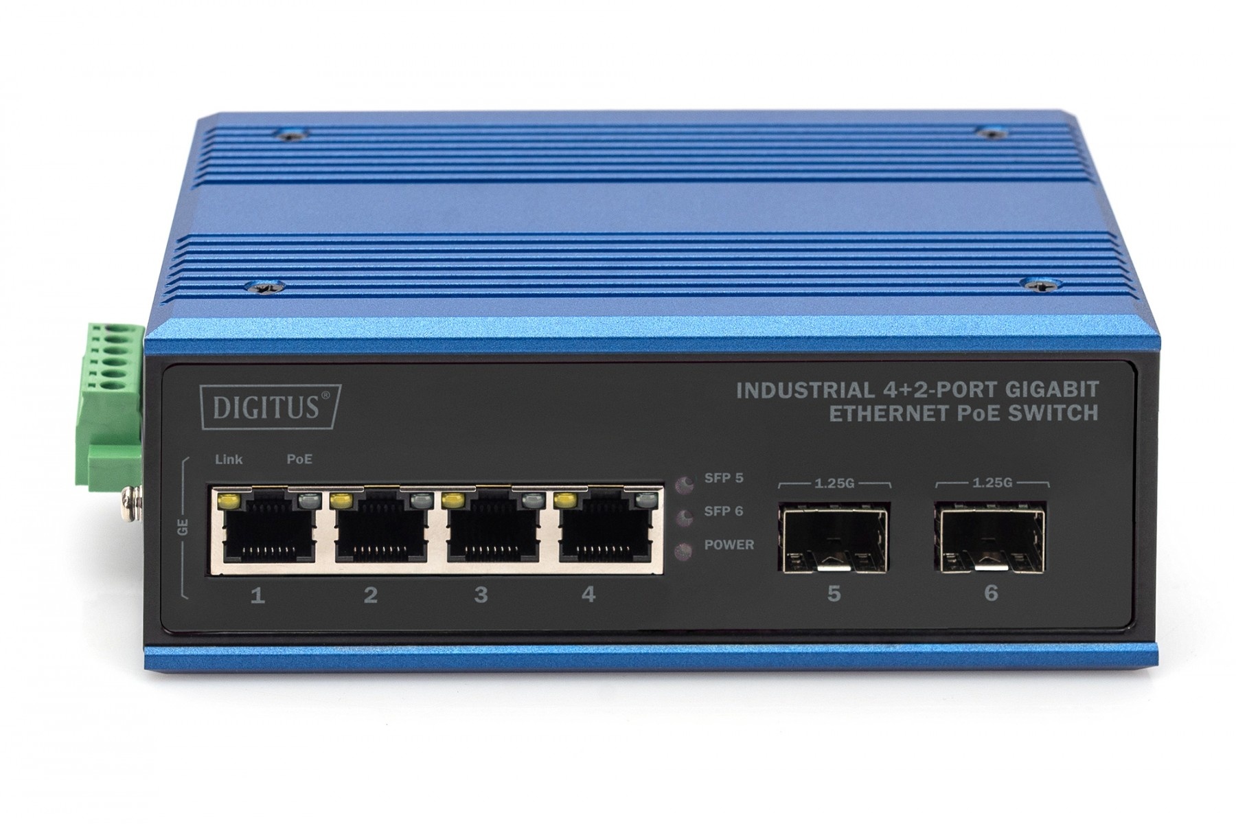 DIGITUS Digitus DN-651149 switch di rete Non gestito Gigabit Ethernet (10/100/1000) Supporto Power over Ethernet (PoE) Nero, Blu - RETI | TecnoCARE.net Sabaudia, Latina, Terracina, San Felice Circeo e Pontinia