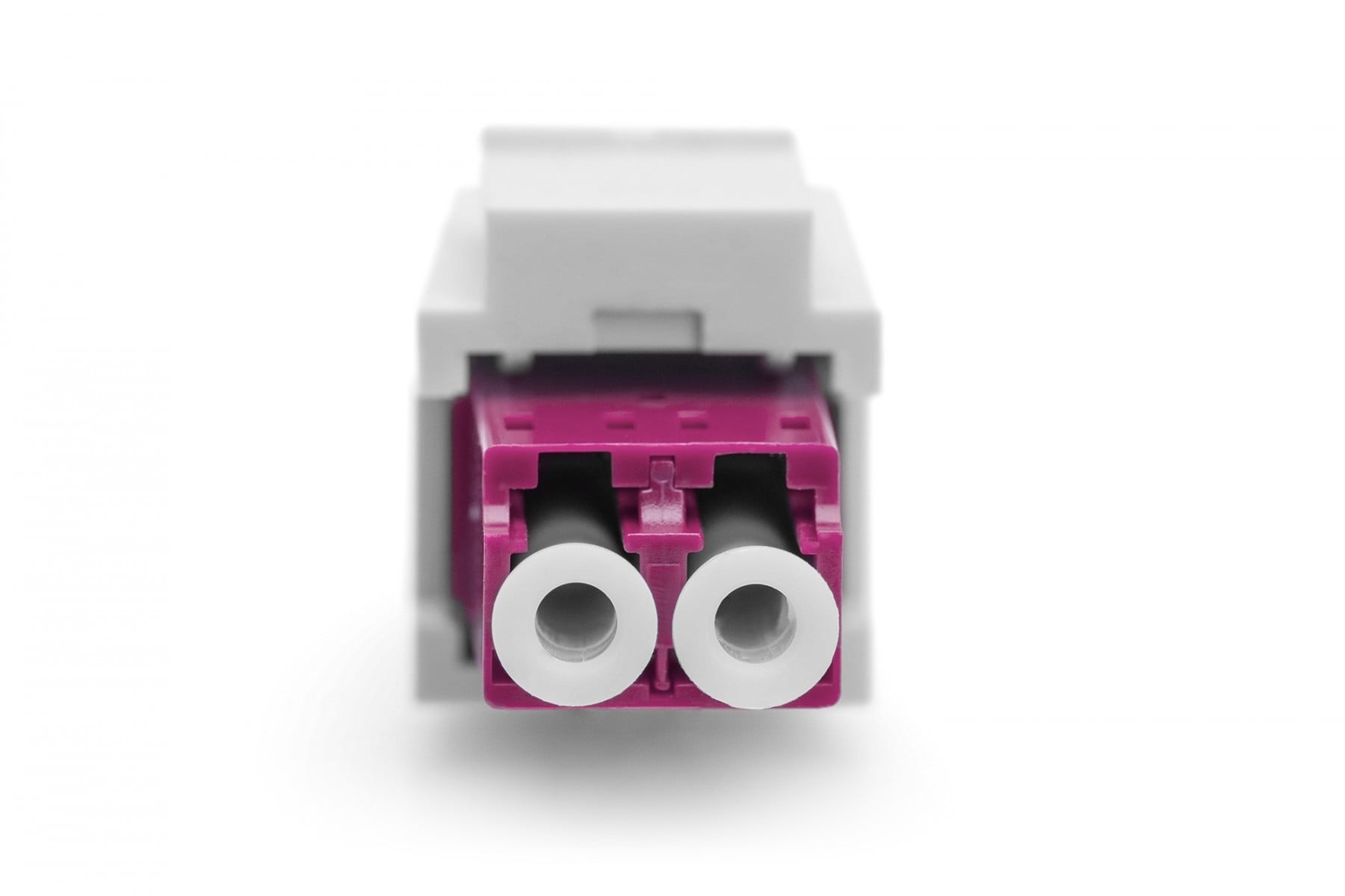 DIGITUS Supporto keystone per adattatore LC (con adattatore LC/LC duplex, multimodale OM4, viola) incluso - CAVI PER COMPUTER E PERIFERICHE | TecnoCARE.net Sabaudia, Latina, Terracina, San Felice Circeo e Pontinia