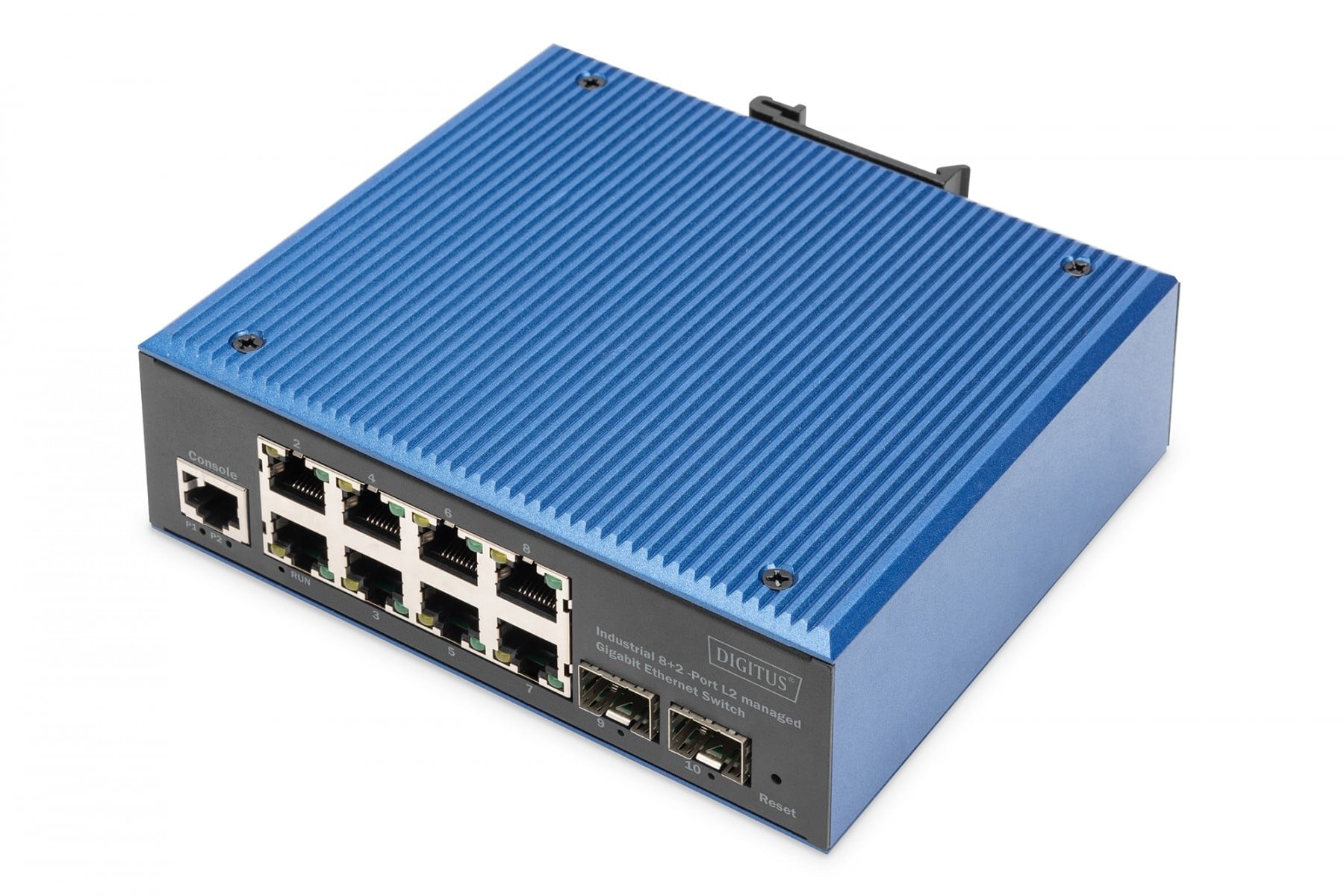 DIGITUS Digitus DN-651156 switch di rete Gigabit Ethernet (10/100/1000) Nero, Blu - RETI | TecnoCARE.net Sabaudia, Latina, Terracina, San Felice Circeo e Pontinia