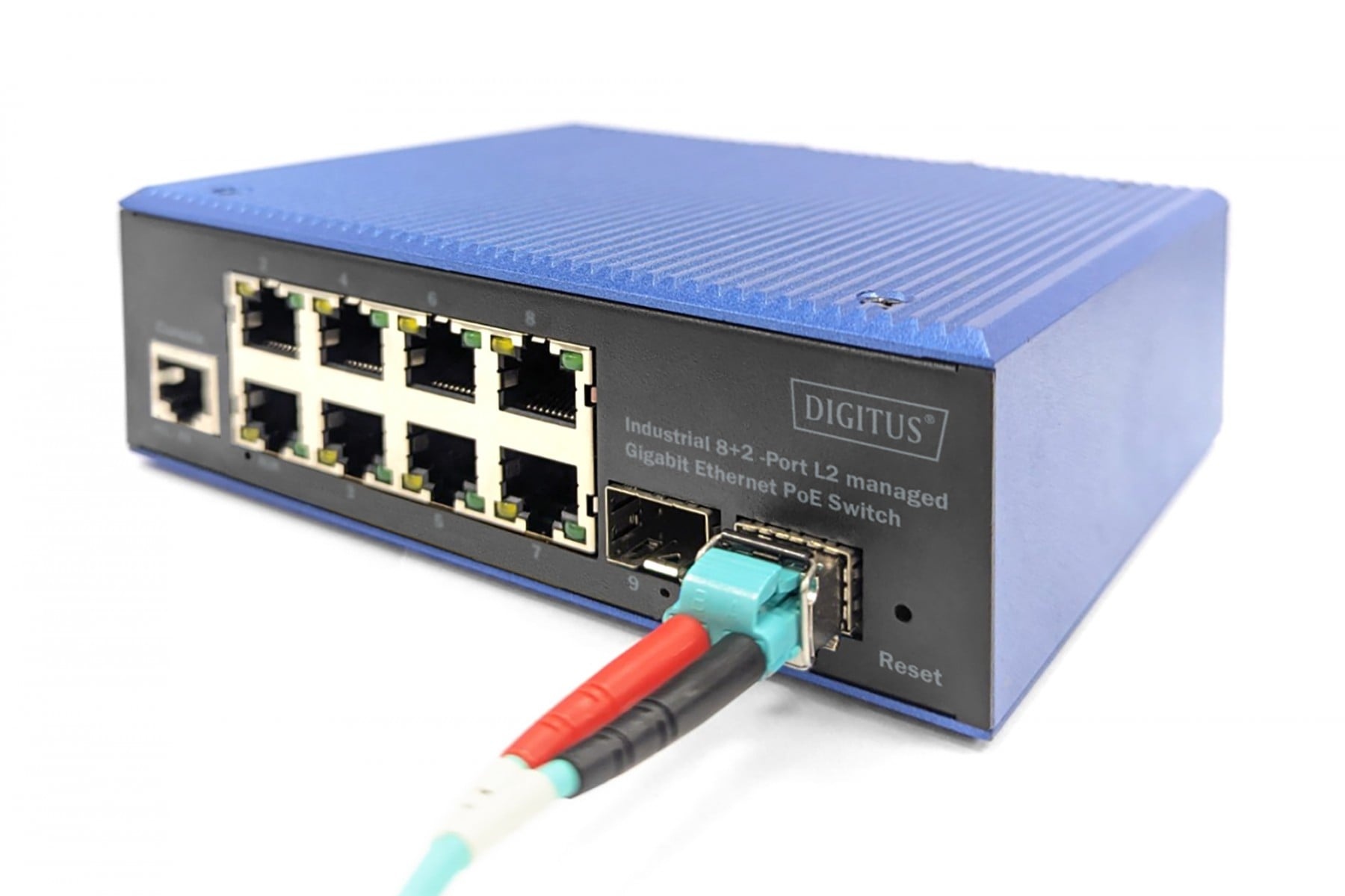 DIGITUS Digitus DN-651157 switch di rete Gestito Gigabit Ethernet (10/100/1000) Nero, Blu - RETI | TecnoCARE.net Sabaudia, Latina, Terracina, San Felice Circeo e Pontinia
