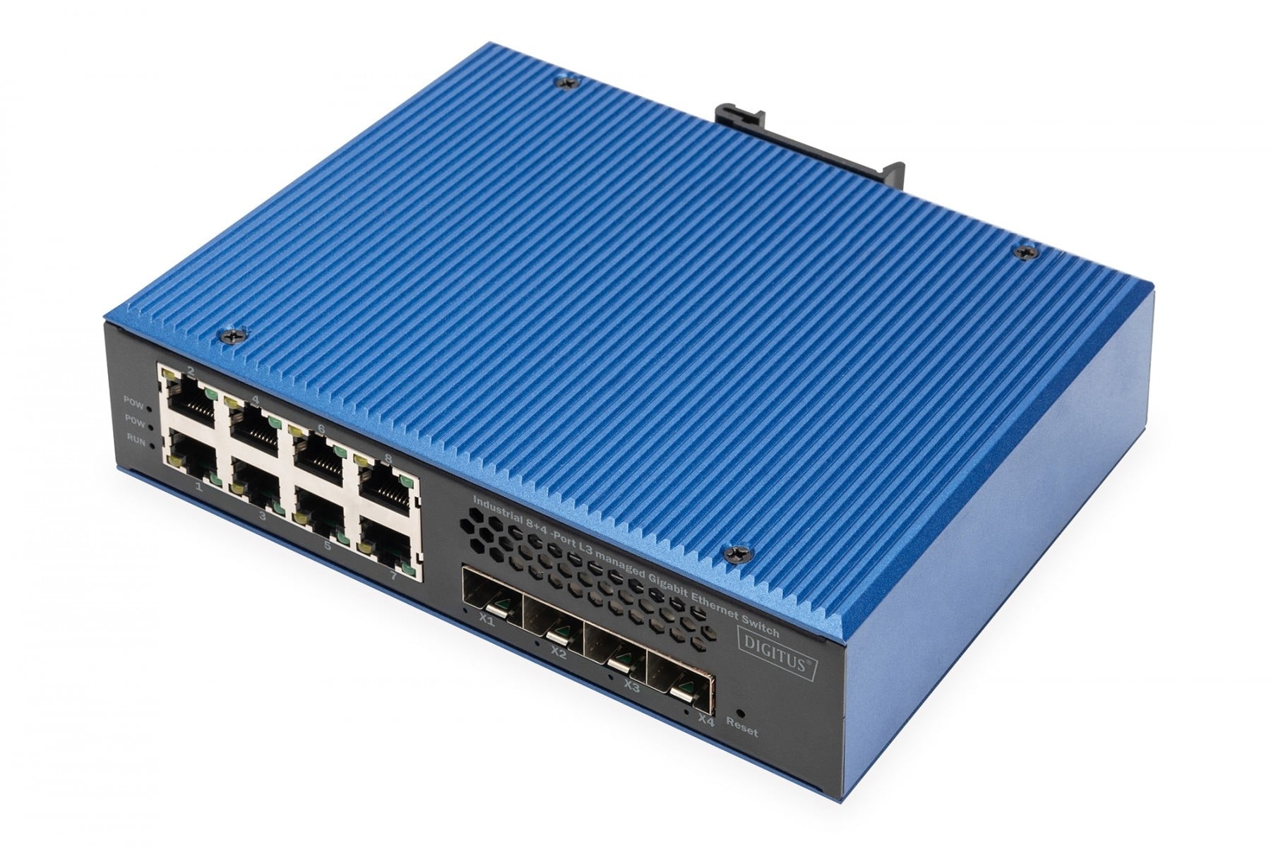 DIGITUS Digitus DN-651160 switch di rete L2/L3 Gigabit Ethernet (10/100/1000) Nero, Blu - RETI | TecnoCARE.net Sabaudia, Latina, Terracina, San Felice Circeo e Pontinia