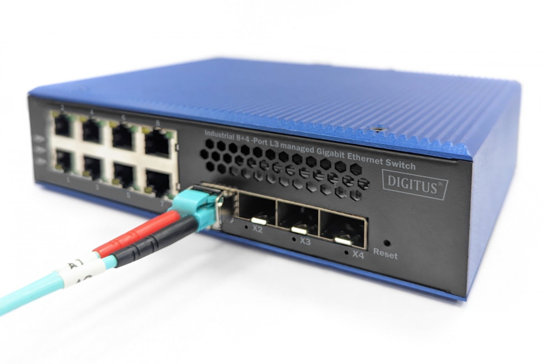 DIGITUS Digitus DN-651160 switch di rete L2/L3 Gigabit Ethernet (10/100/1000) Nero, Blu - RETI | TecnoCARE.net Sabaudia, Latina, Terracina, San Felice Circeo e Pontinia