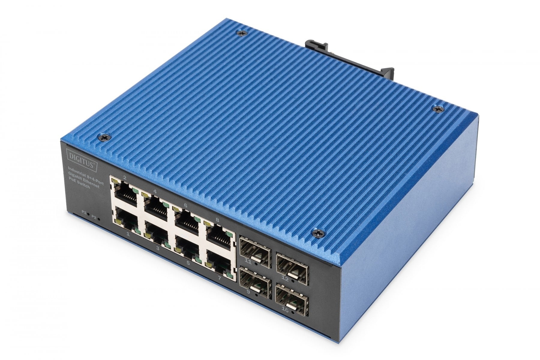DIGITUS Digitus DN-651153 switch di rete Non gestito Gigabit Ethernet (10/100/1000) Supporto Power over Ethernet (PoE) Nero, Blu - RETI | TecnoCARE.net Sabaudia, Latina, Terracina, San Felice Circeo e Pontinia
