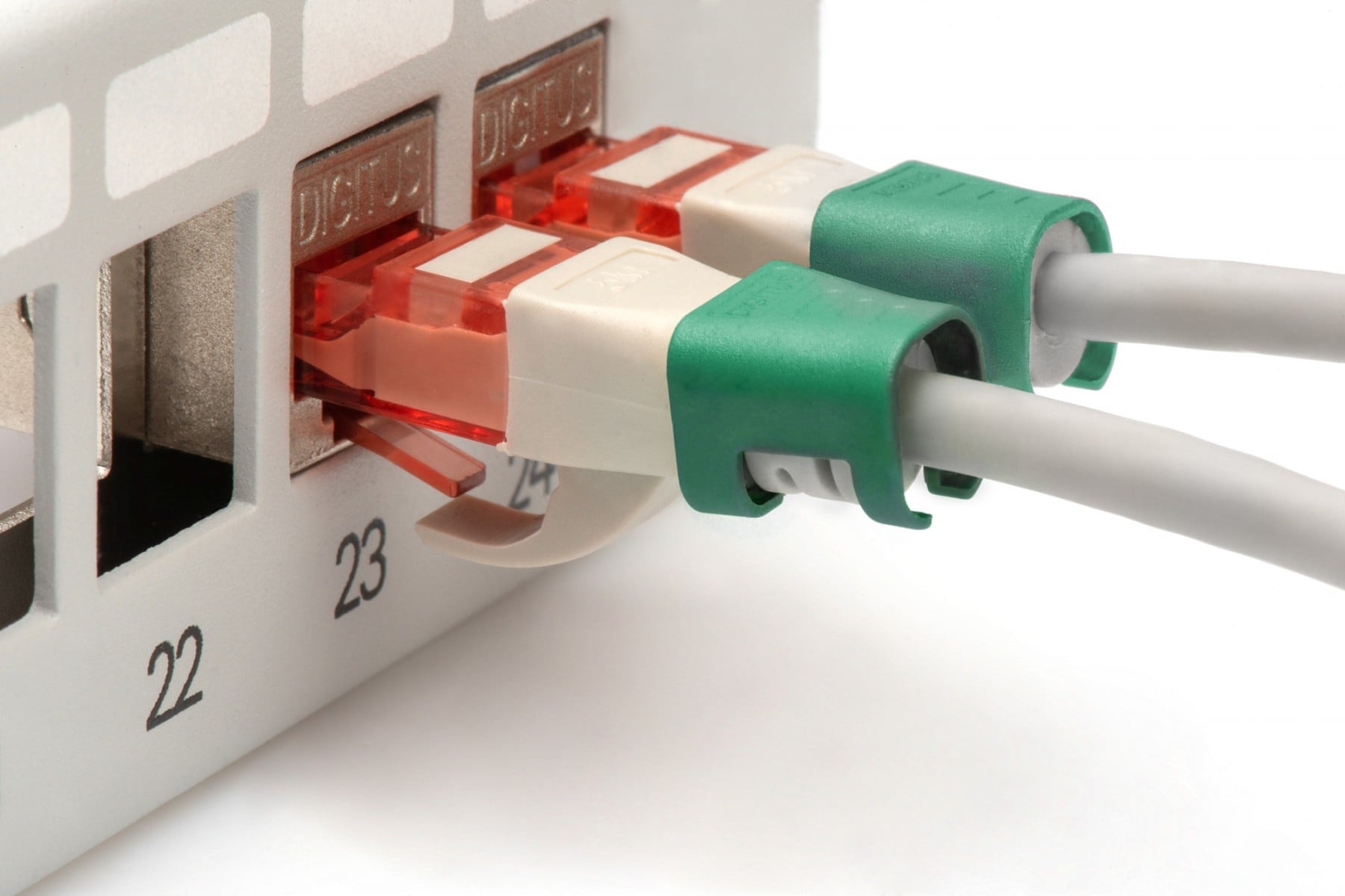 DIGITUS Clip colorato per spina RJ45, verde, confezione da 100 pz. - CAVI PER COMPUTER E PERIFERICHE | TecnoCARE.net Sabaudia, Latina, Terracina, San Felice Circeo e Pontinia