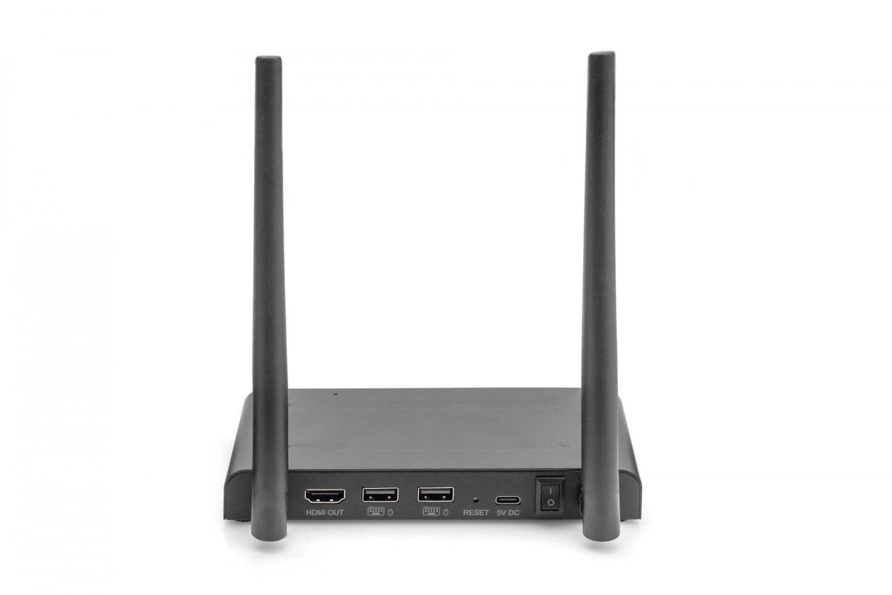 DIGITUS Extender KVM HDMI+USB wireless 150m UHD 4K60Hz (ricevitore) - ELABORAZIONI E DISTRIBUZIONI DEL SEGNALE | TecnoCARE.net Sabaudia, Latina, Terracina, San Felice Circeo e Pontinia