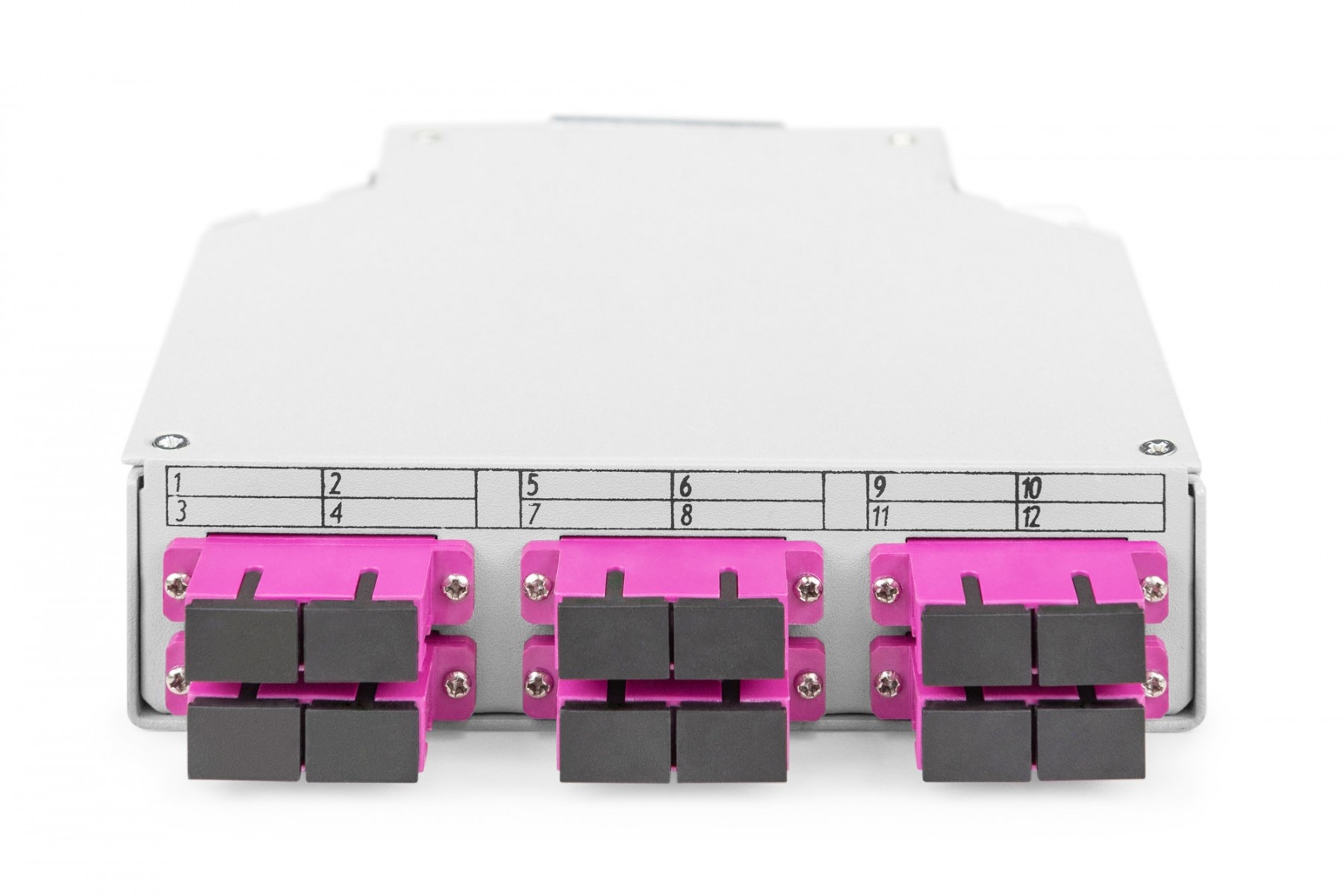 DIGITUS Scatola di giunzione per guida DIN, 6x SC Duplex, Multimodale, OM4, con cavi di collegamento e connettori - RETI | TecnoCARE.net Sabaudia, Latina, Terracina, San Felice Circeo e Pontinia