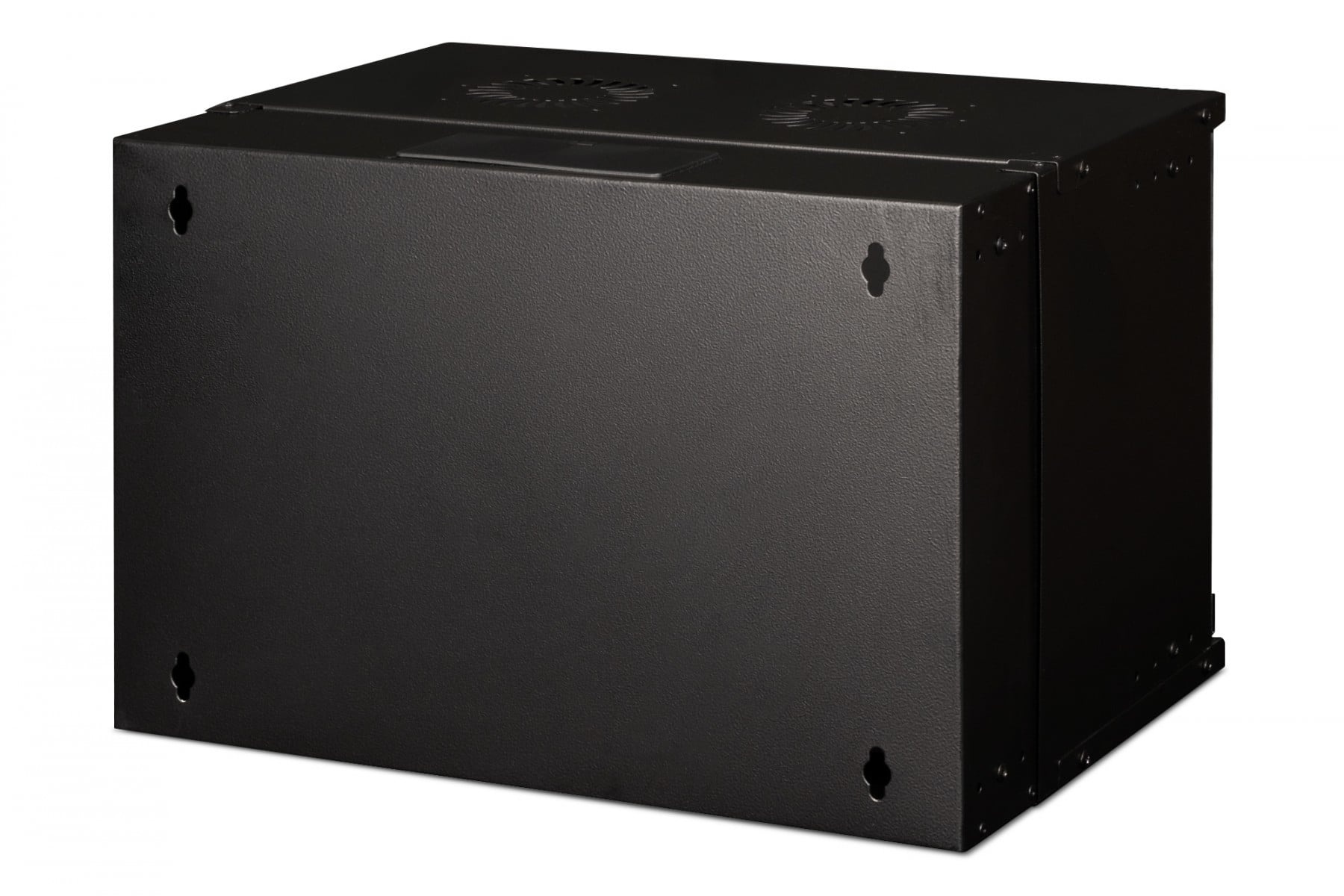 DIGITUS Armadio di rete a muro 19" 7U, SOHO PRO 370 x 540 x 400 mm, porta in vetro, nero, non assemblato, 60 kg - COMPONENTI | TecnoCARE.net Sabaudia, Latina, Terracina, San Felice Circeo e Pontinia