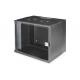 DIGITUS Armadio di rete a muro 19" 9U, SOHO PRO 460 x 540 x 400 mm, porta in vetro, nero, non assemblato, 60 kg - COMPONENTI | TecnoCARE.net Sabaudia, Latina, Terracina, San Felice Circeo e Pontinia
