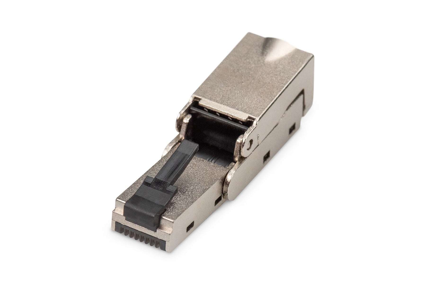 DIGITUS Spina modulare a cerniera RJ45 cat.6A, PoE+, 10GbE, STP, metallica, senza attrezzi, AWG 27-22, intrecciato/solido - CAVI PER COMPUTER E PERIFERICHE | TecnoCARE.net Sabaudia, Latina, Terracina, San Felice Circeo e Pontinia