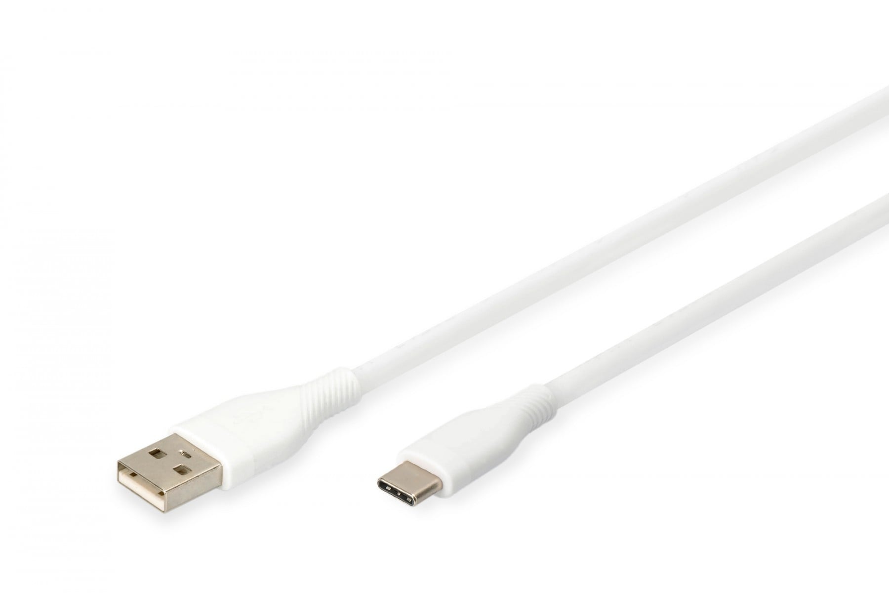 DIGITUS Cavo di alimentazione in silicone USB-A a USB-C, USB 2.0 60W, 0,5m bianco - CAVI PER COMPUTER E PERIFERICHE | TecnoCARE.net Sabaudia, Latina, Terracina, San Felice Circeo e Pontinia